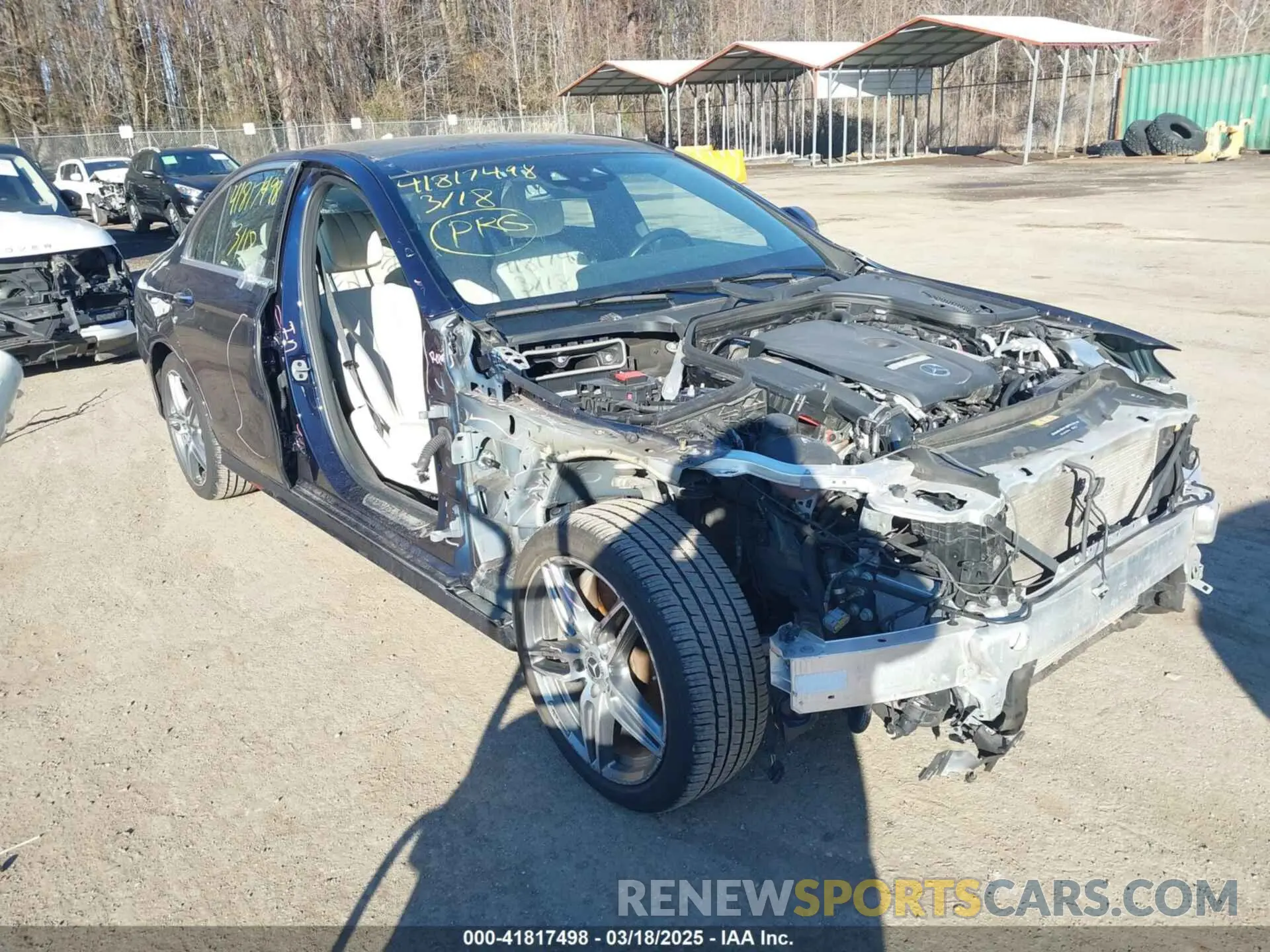 6 fotografías del automóvil dañado WDDZF4KB8KA592634 MERCEDES-BENZ E 300 2019
