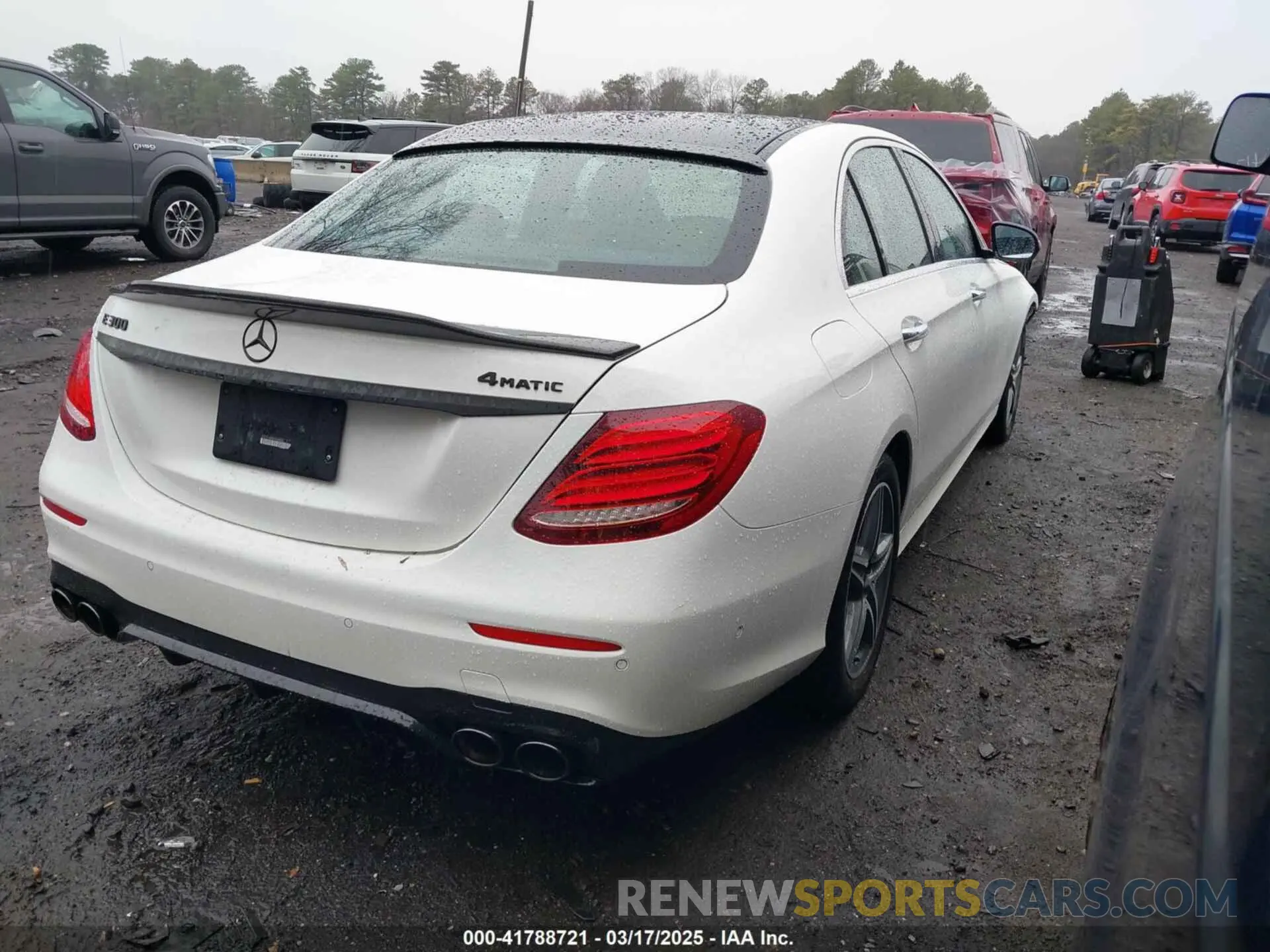 4 fotografías del automóvil dañado WDDZF4KBXKA514520 MERCEDES-BENZ E 300 2019