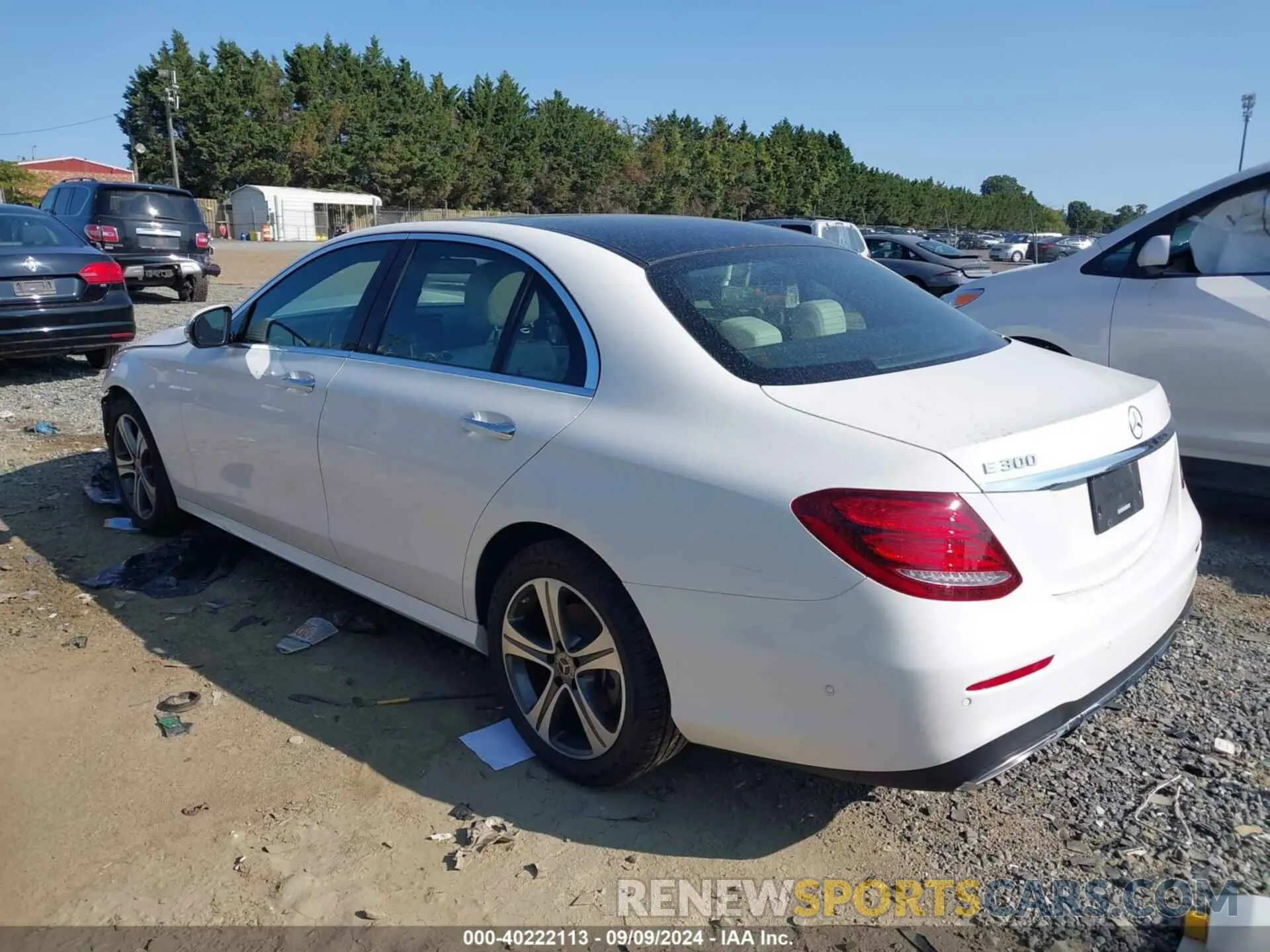 3 fotografías del automóvil dañado WDDZF4KBXKA570005 MERCEDES-BENZ E 300 2019