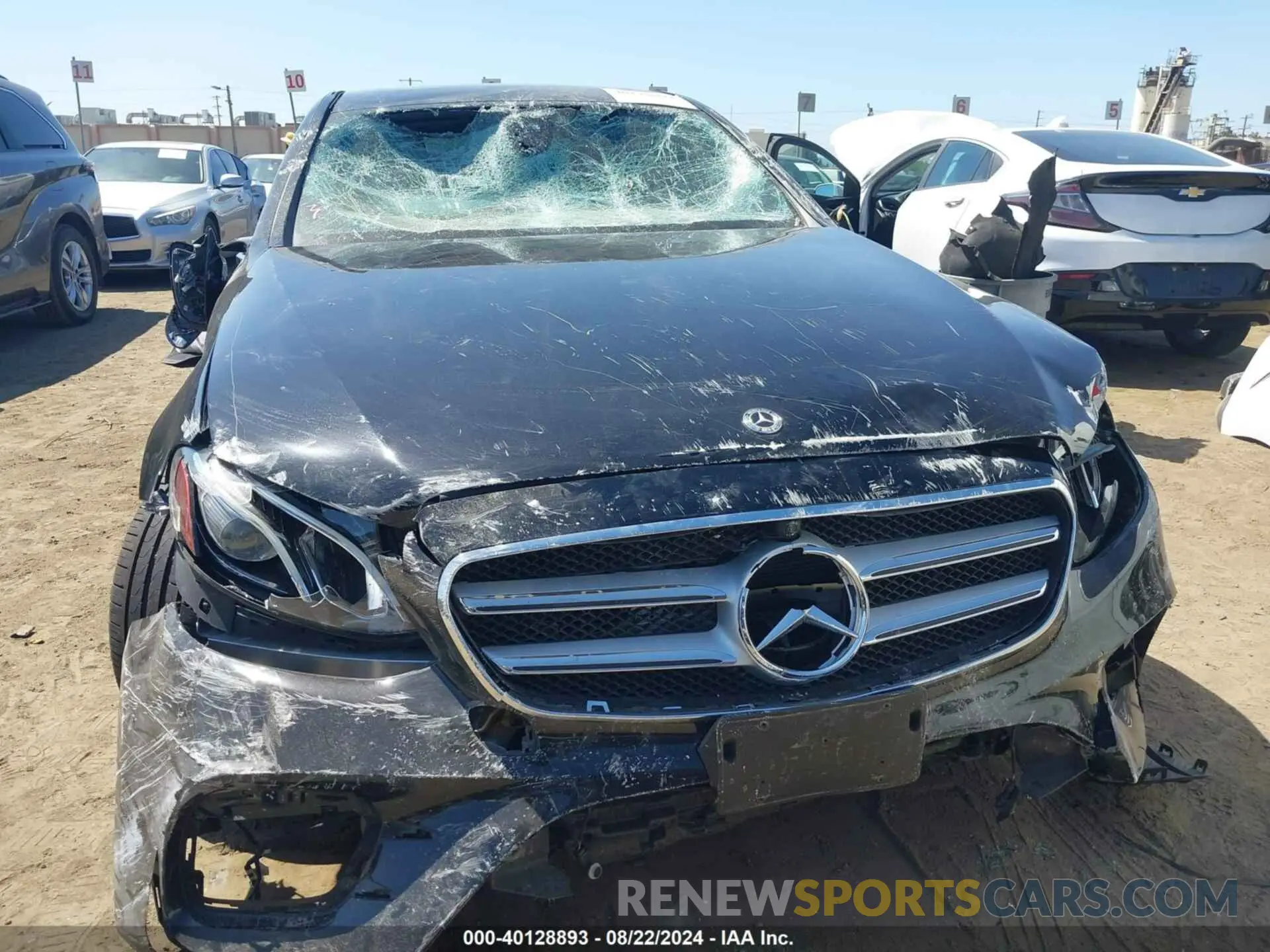 11 fotografías del automóvil dañado W1KZF8DB6LA835475 MERCEDES-BENZ E 350 2020