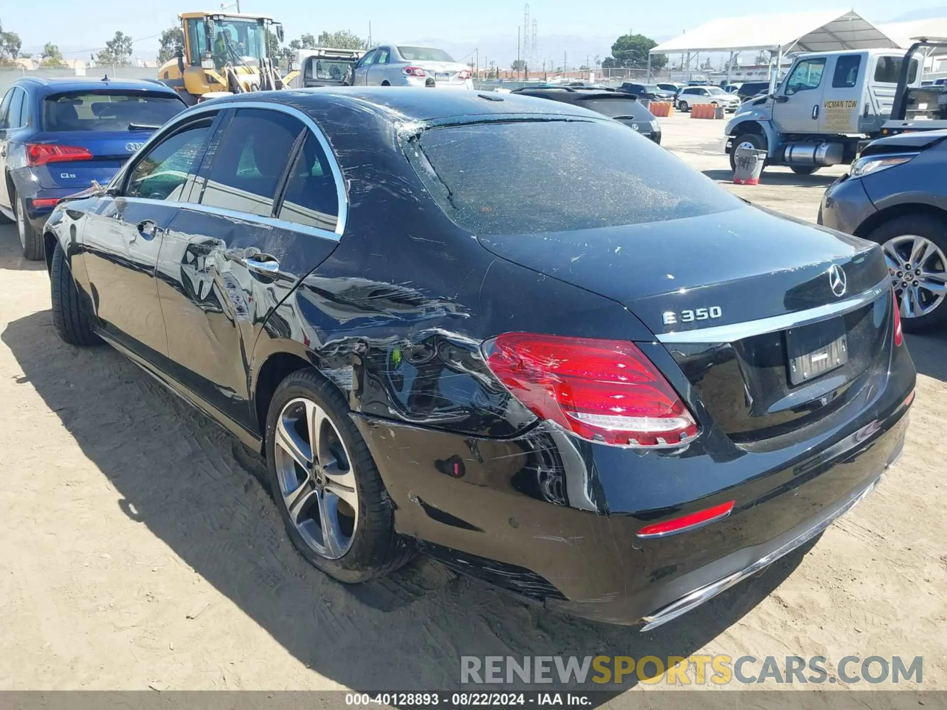 3 fotografías del automóvil dañado W1KZF8DB6LA835475 MERCEDES-BENZ E 350 2020