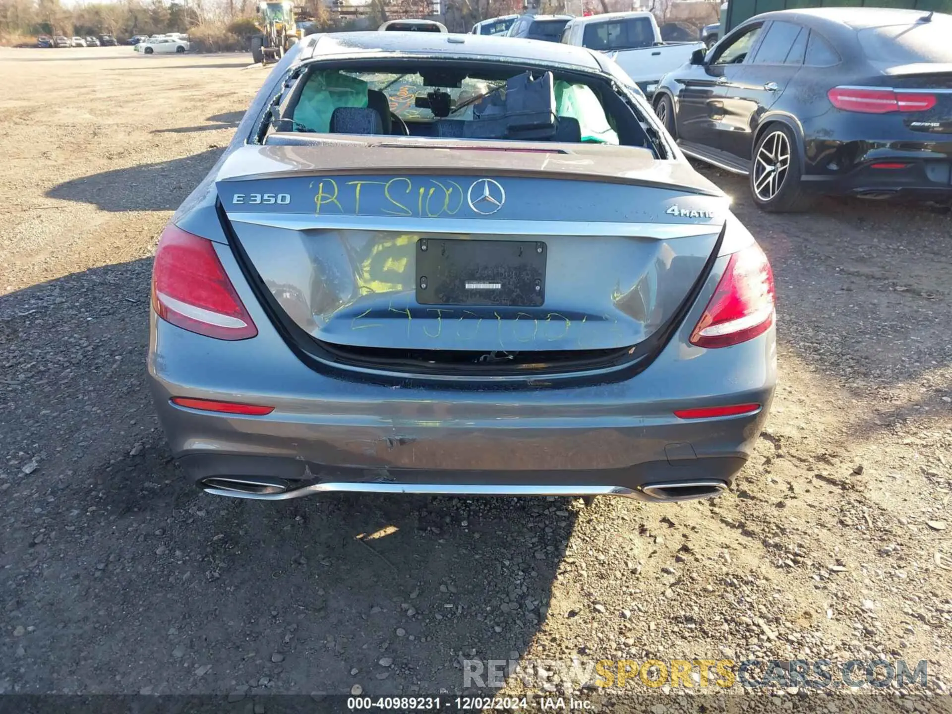 15 fotografías del automóvil dañado W1KZF8EB2LA831308 MERCEDES-BENZ E 350 2020