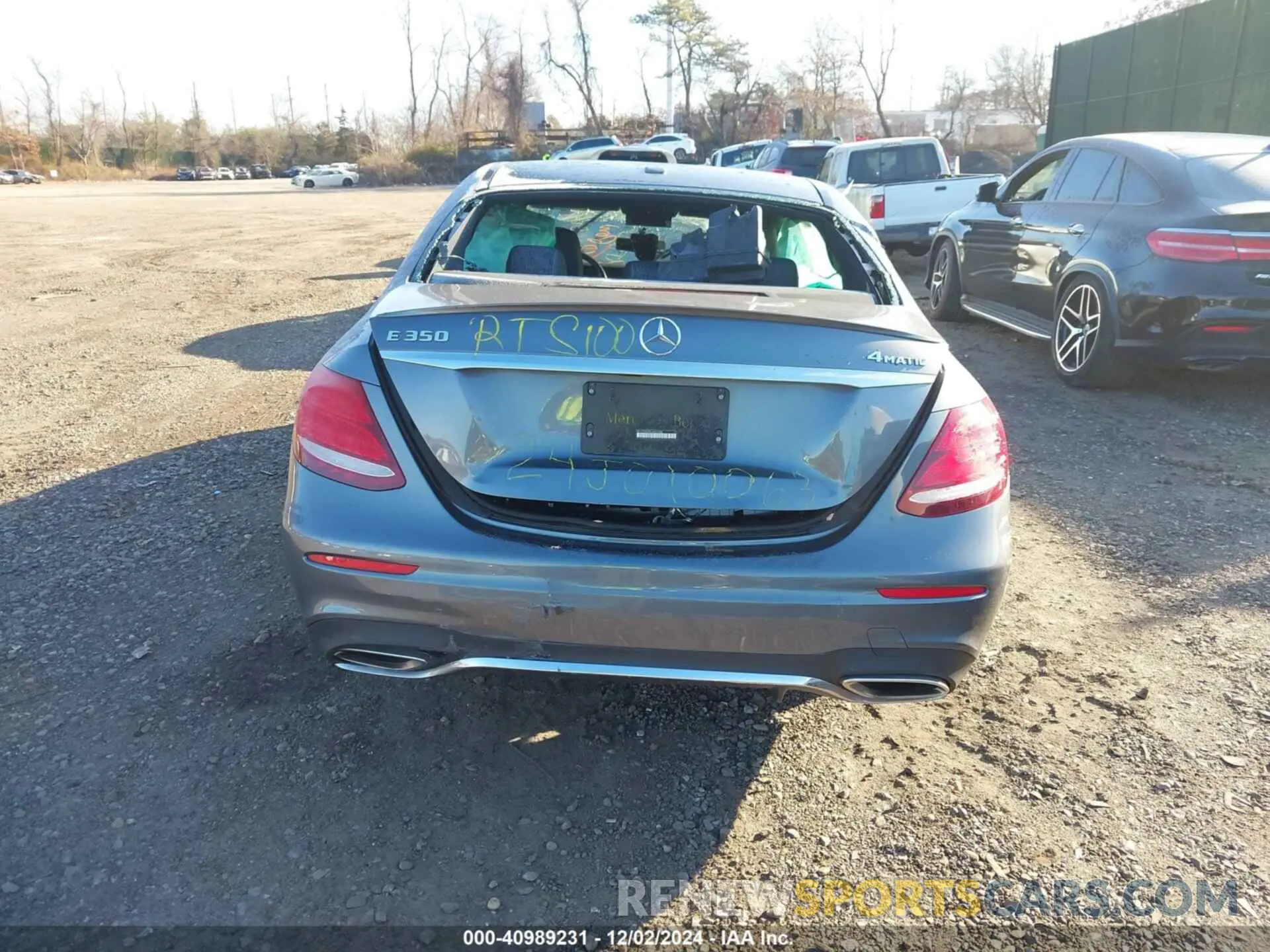 6 fotografías del automóvil dañado W1KZF8EB2LA831308 MERCEDES-BENZ E 350 2020