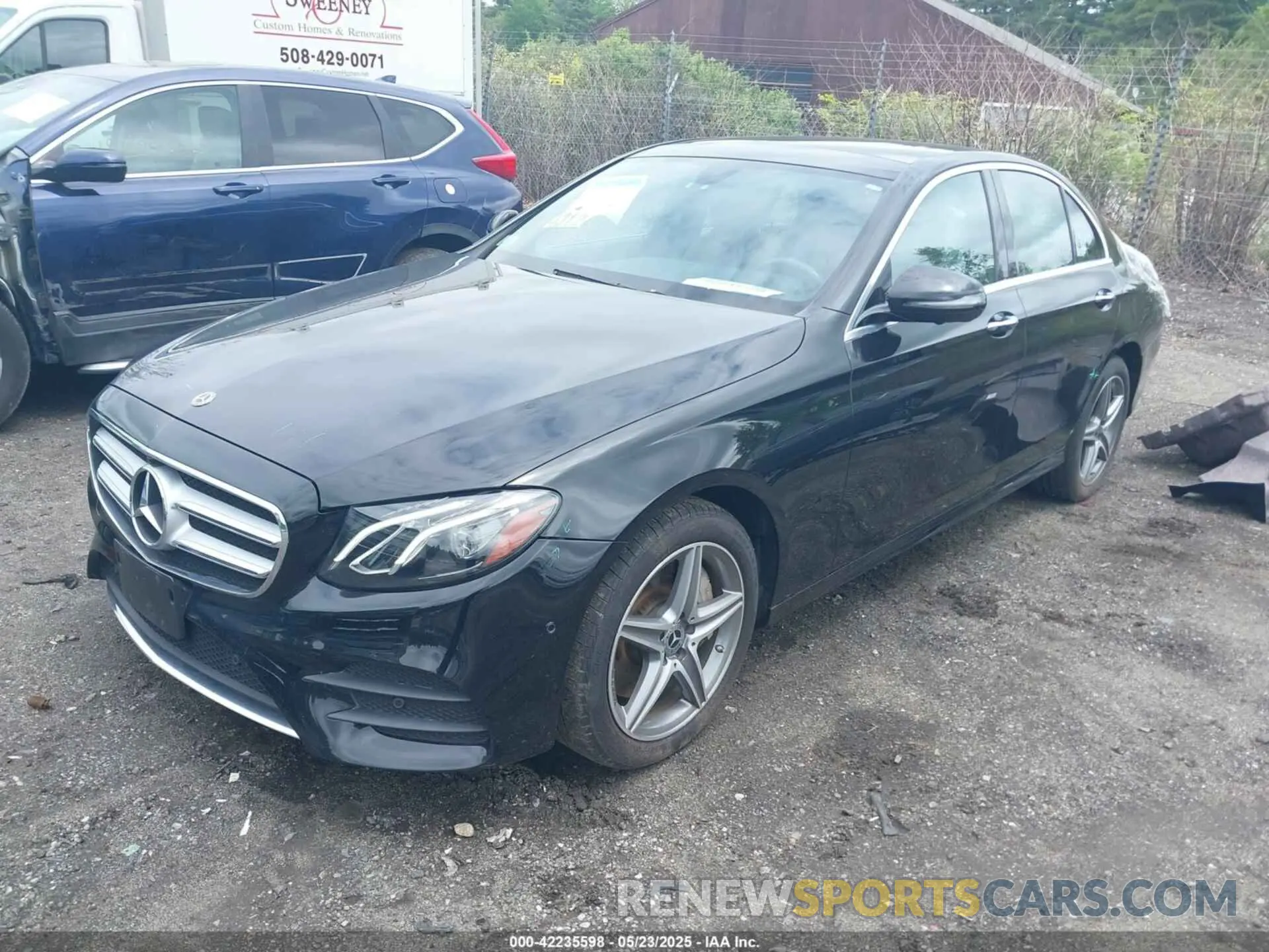 2 fotografías del automóvil dañado W1KZF8EB3LA822200 MERCEDES-BENZ E 350 2020