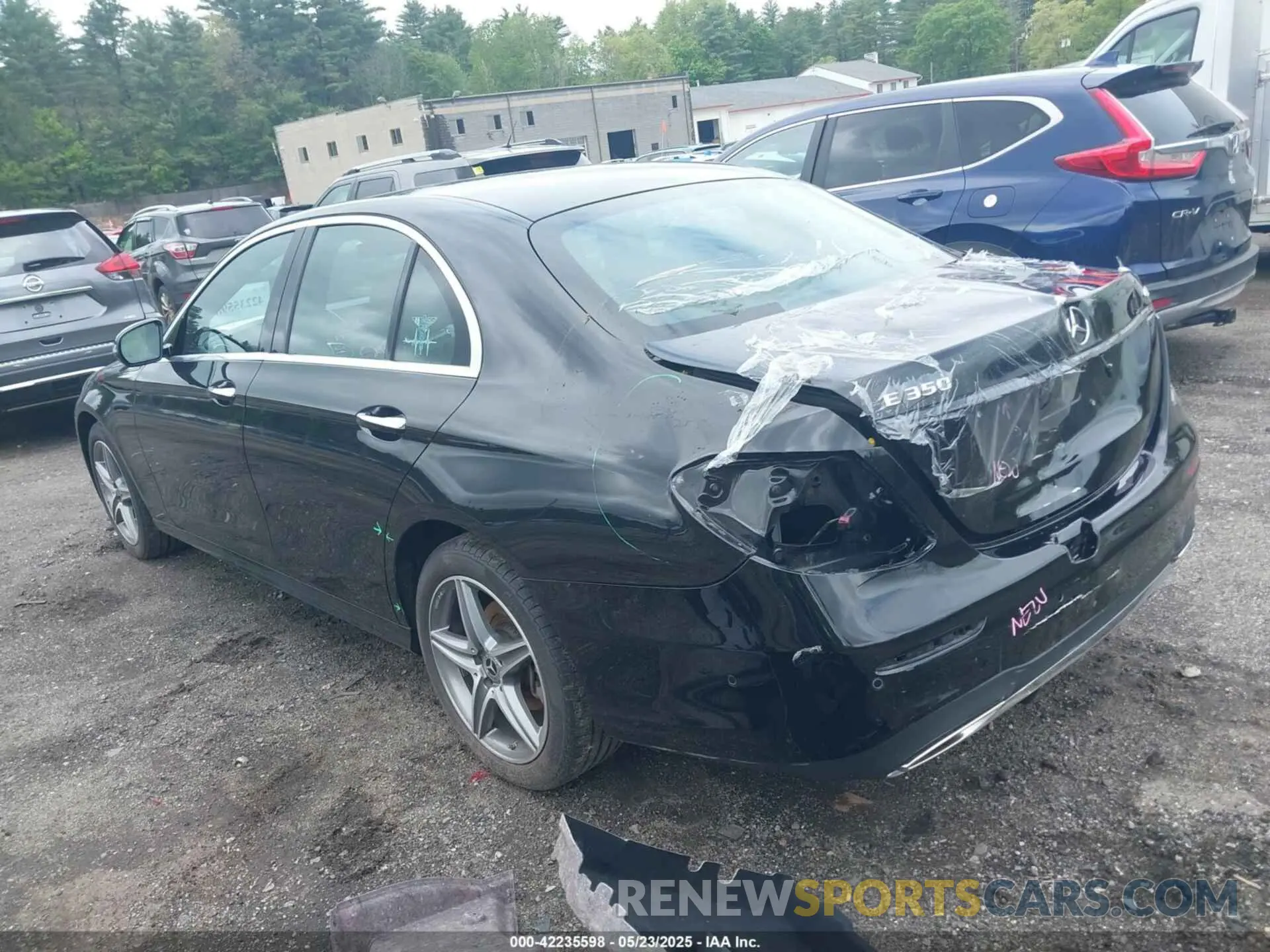 3 fotografías del automóvil dañado W1KZF8EB3LA822200 MERCEDES-BENZ E 350 2020