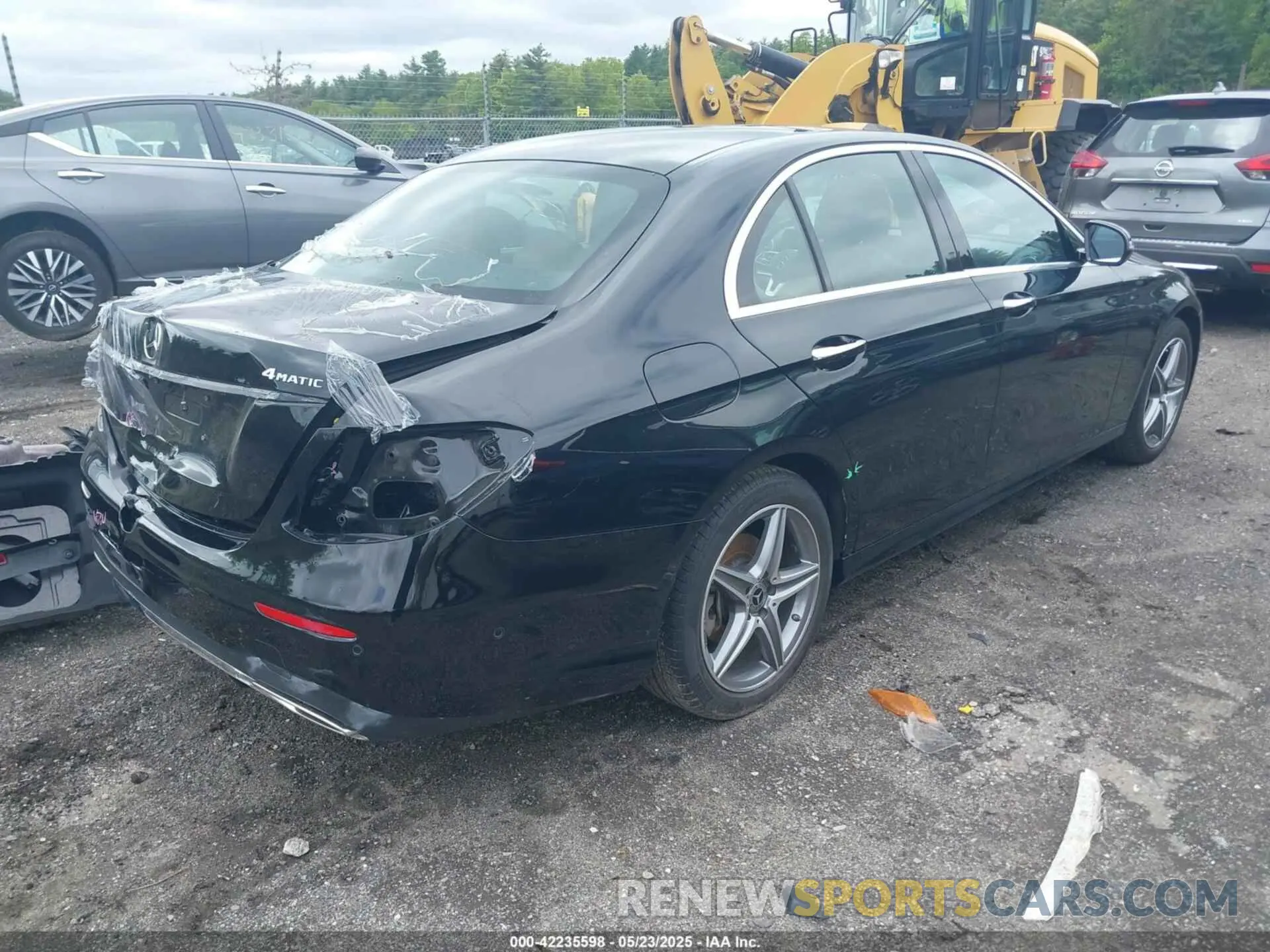 4 fotografías del automóvil dañado W1KZF8EB3LA822200 MERCEDES-BENZ E 350 2020