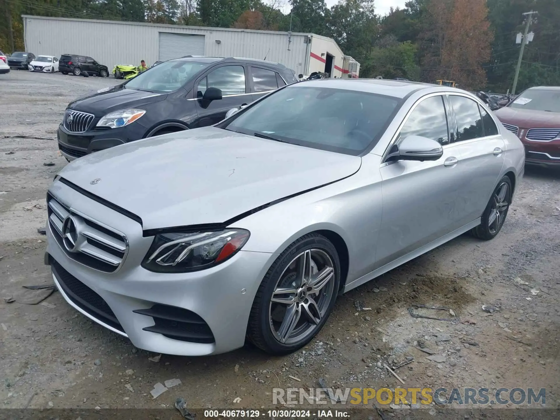 2 fotografías del automóvil dañado WDDZF8DB1LA751032 MERCEDES-BENZ E 350 2020