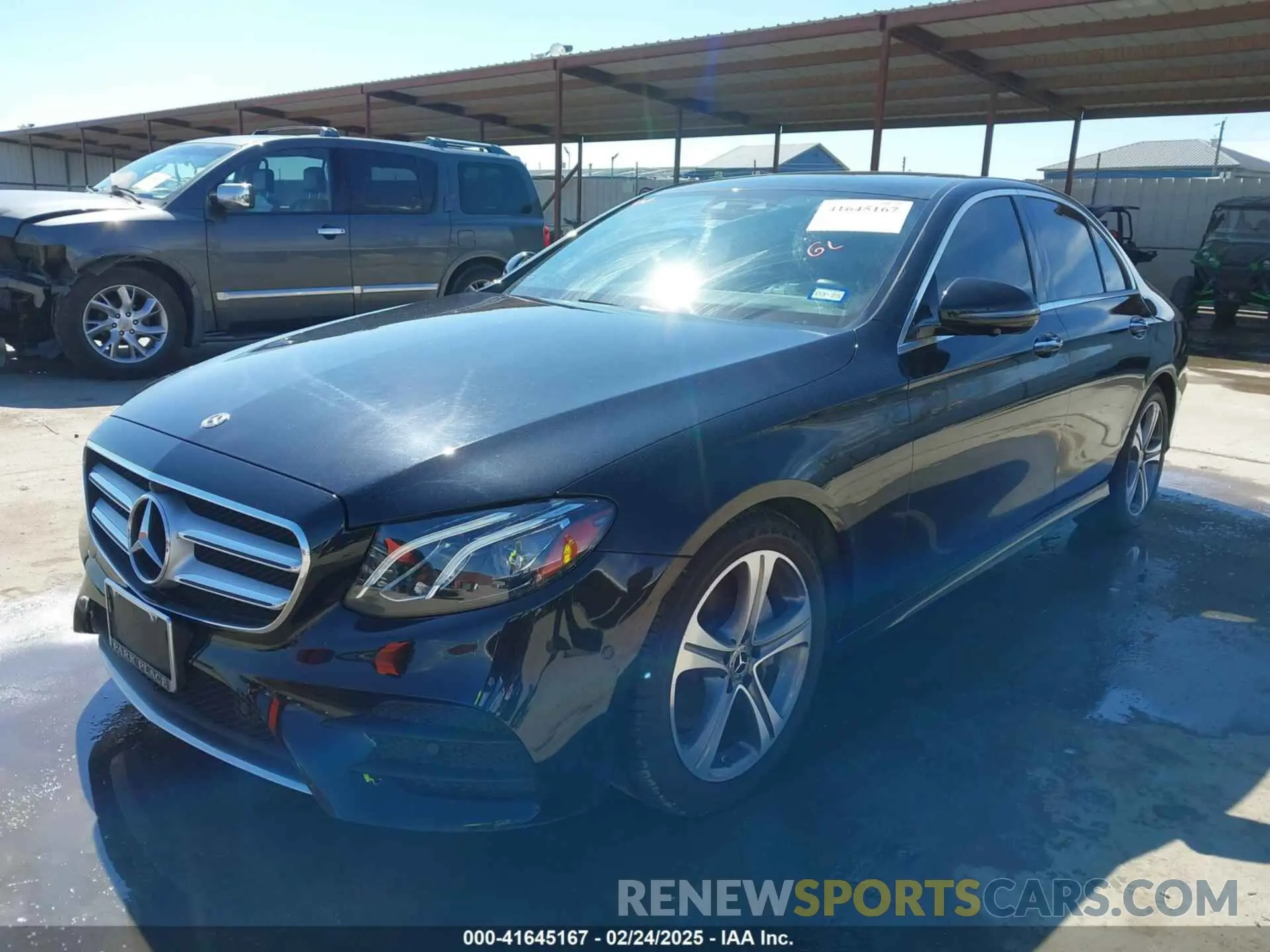 2 fotografías del automóvil dañado WDDZF8DB4LA702357 MERCEDES-BENZ E 350 2020