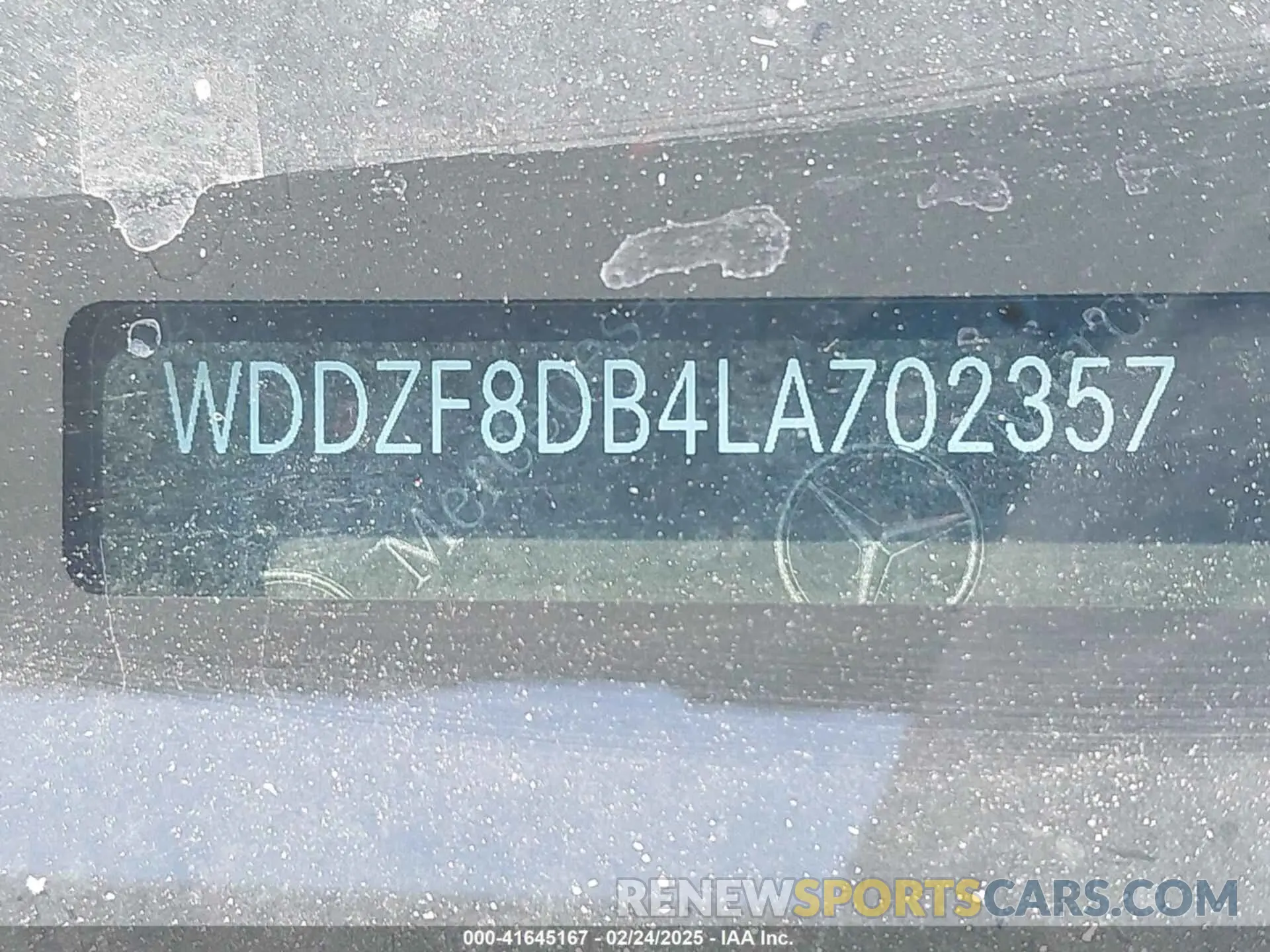 9 fotografías del automóvil dañado WDDZF8DB4LA702357 MERCEDES-BENZ E 350 2020