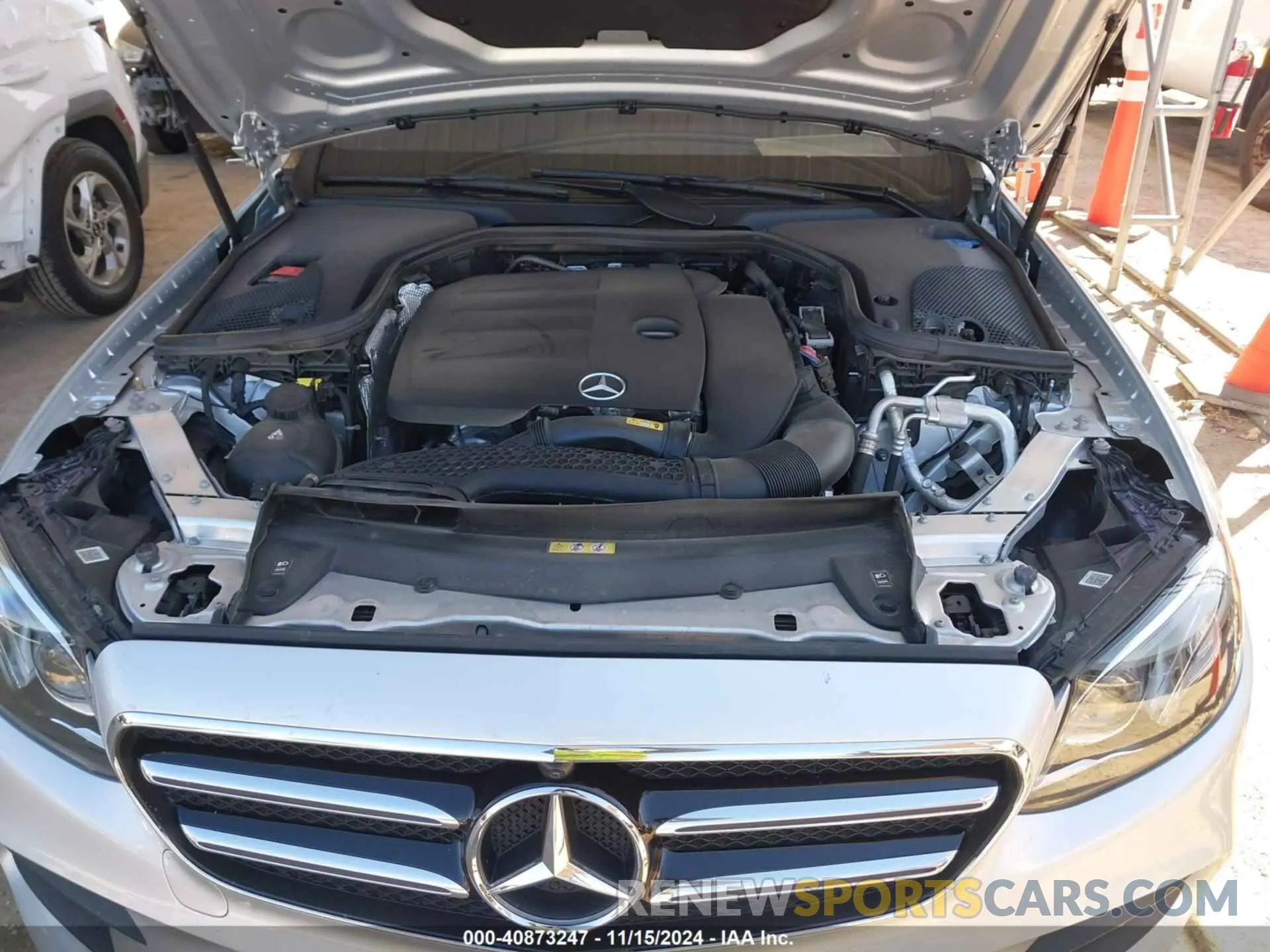 10 fotografías del automóvil dañado WDDZF8DB5LA711049 MERCEDES-BENZ E 350 2020