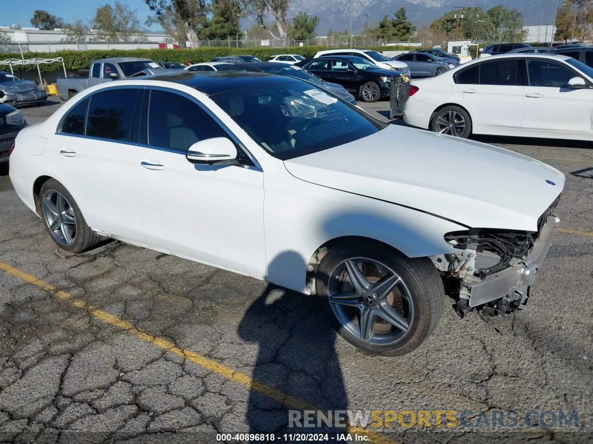 1 fotografías del automóvil dañado WDDZF8DB6LA735070 MERCEDES-BENZ E 350 2020