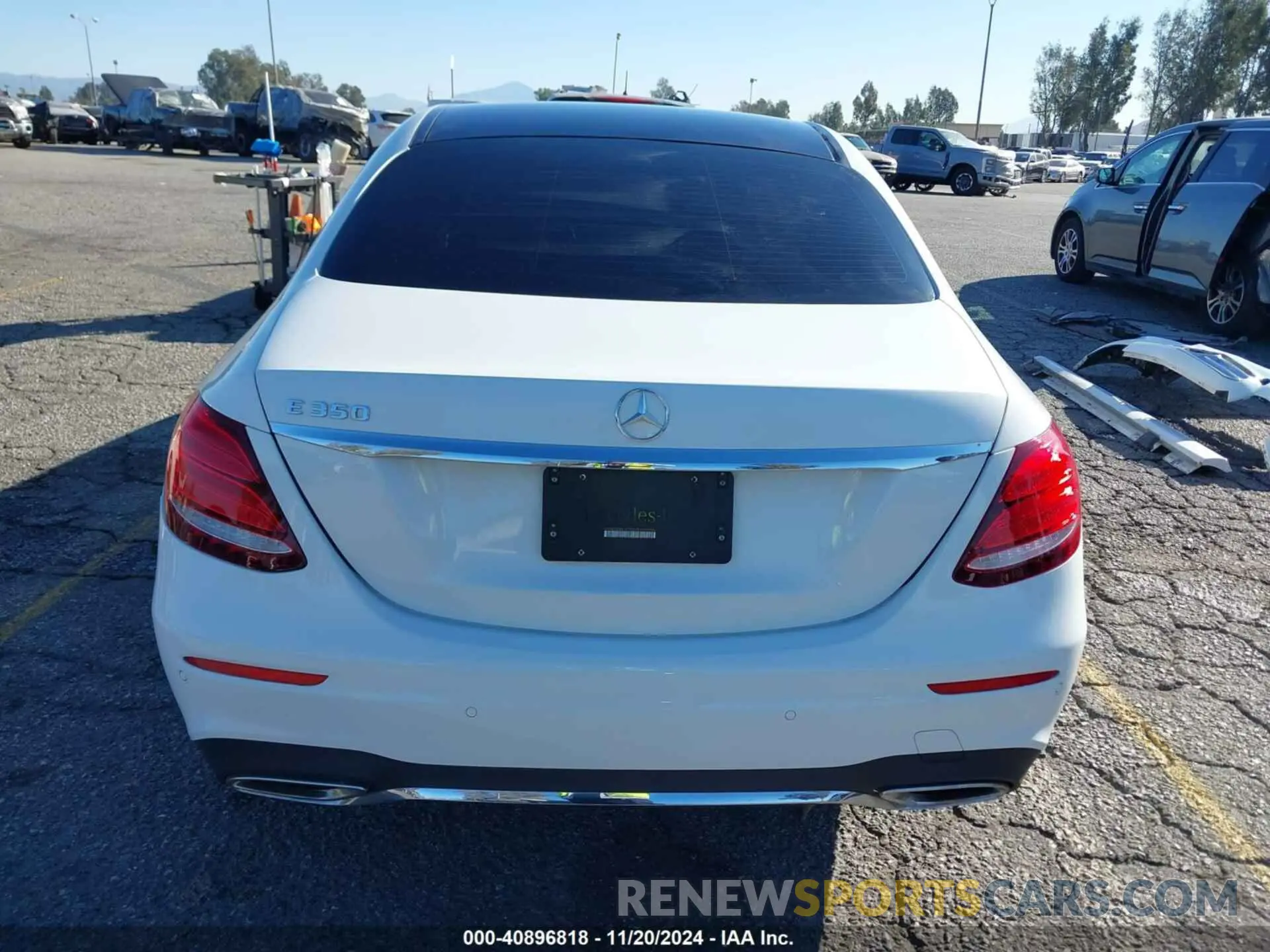 17 fotografías del automóvil dañado WDDZF8DB6LA735070 MERCEDES-BENZ E 350 2020