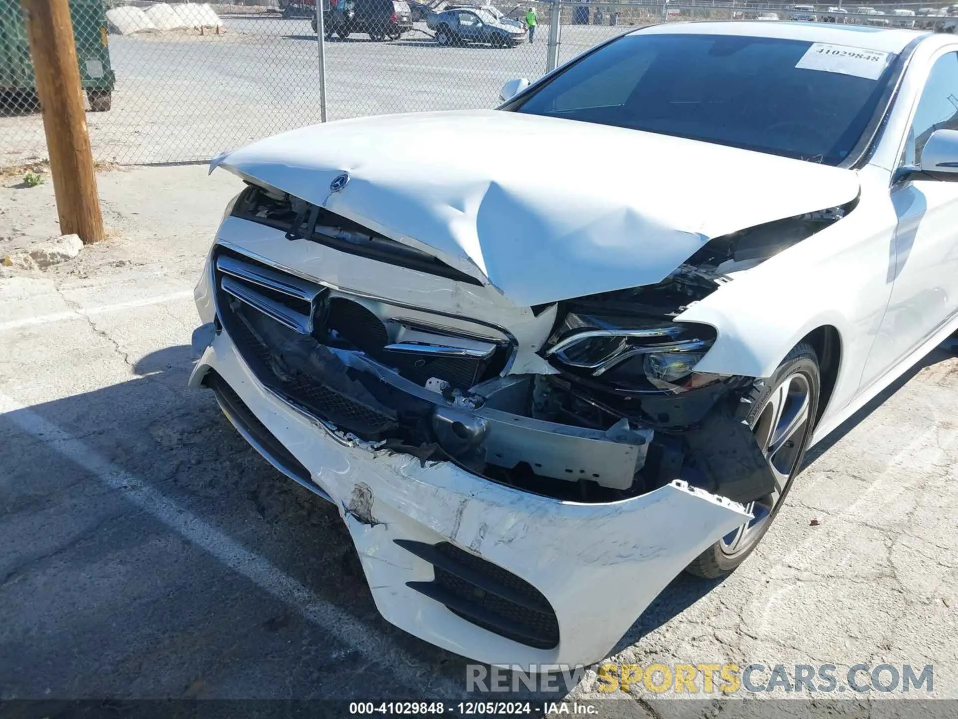 6 fotografías del automóvil dañado WDDZF8DB9LA711135 MERCEDES-BENZ E 350 2020