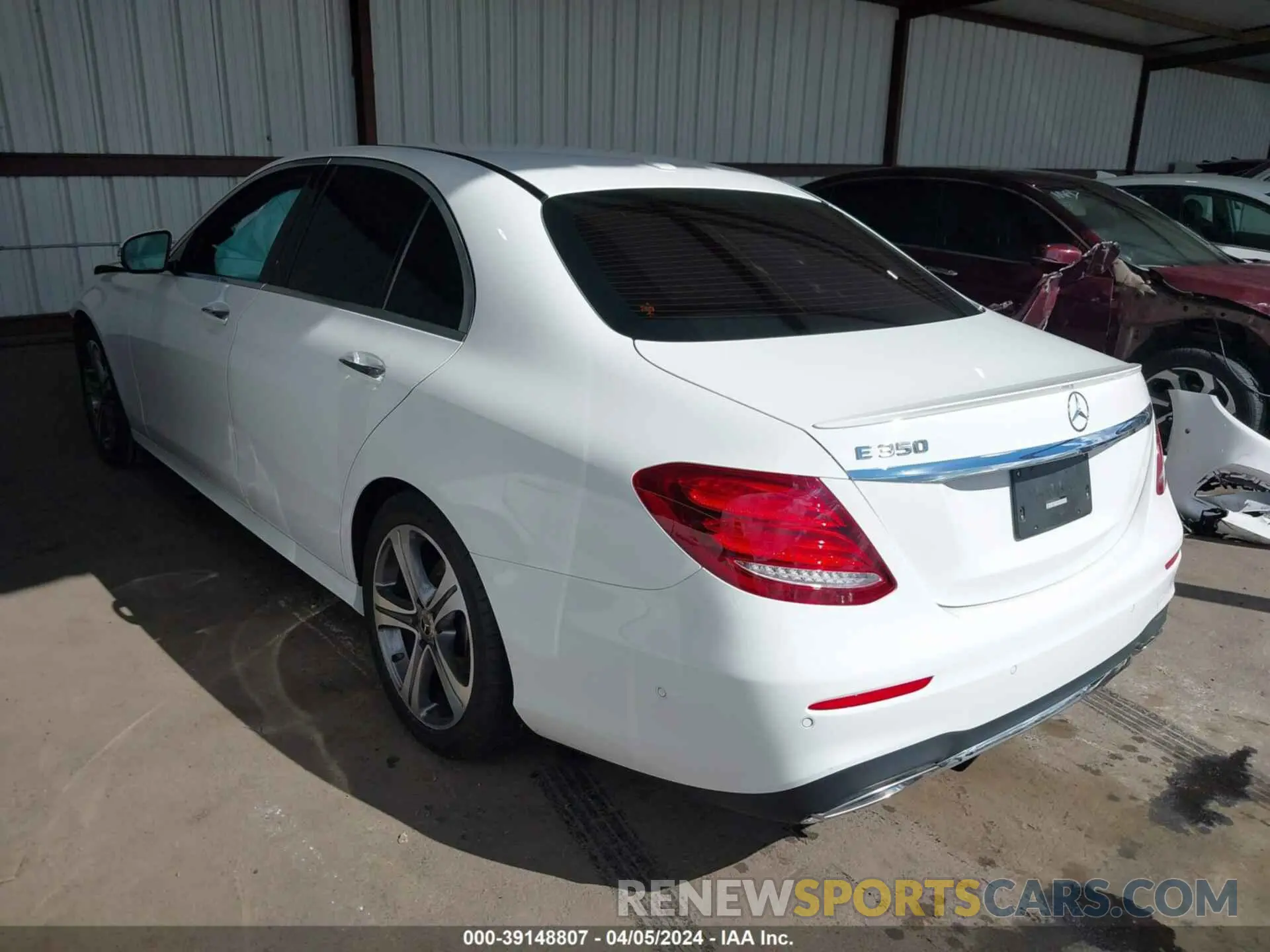 3 fotografías del automóvil dañado WDDZF8DB9LA747522 MERCEDES-BENZ E 350 2020