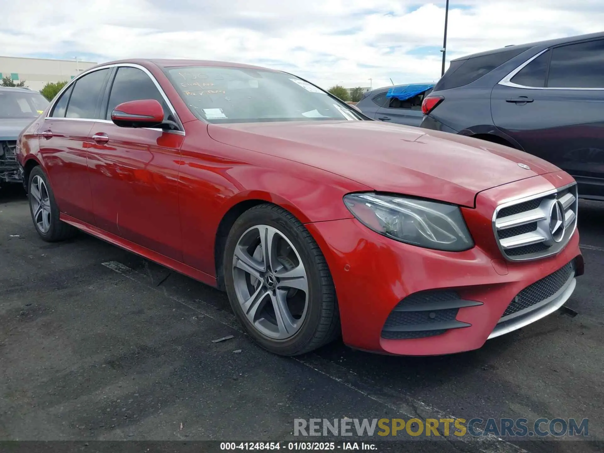 1 fotografías del automóvil dañado WDDZF8DBXLA704257 MERCEDES-BENZ E 350 2020