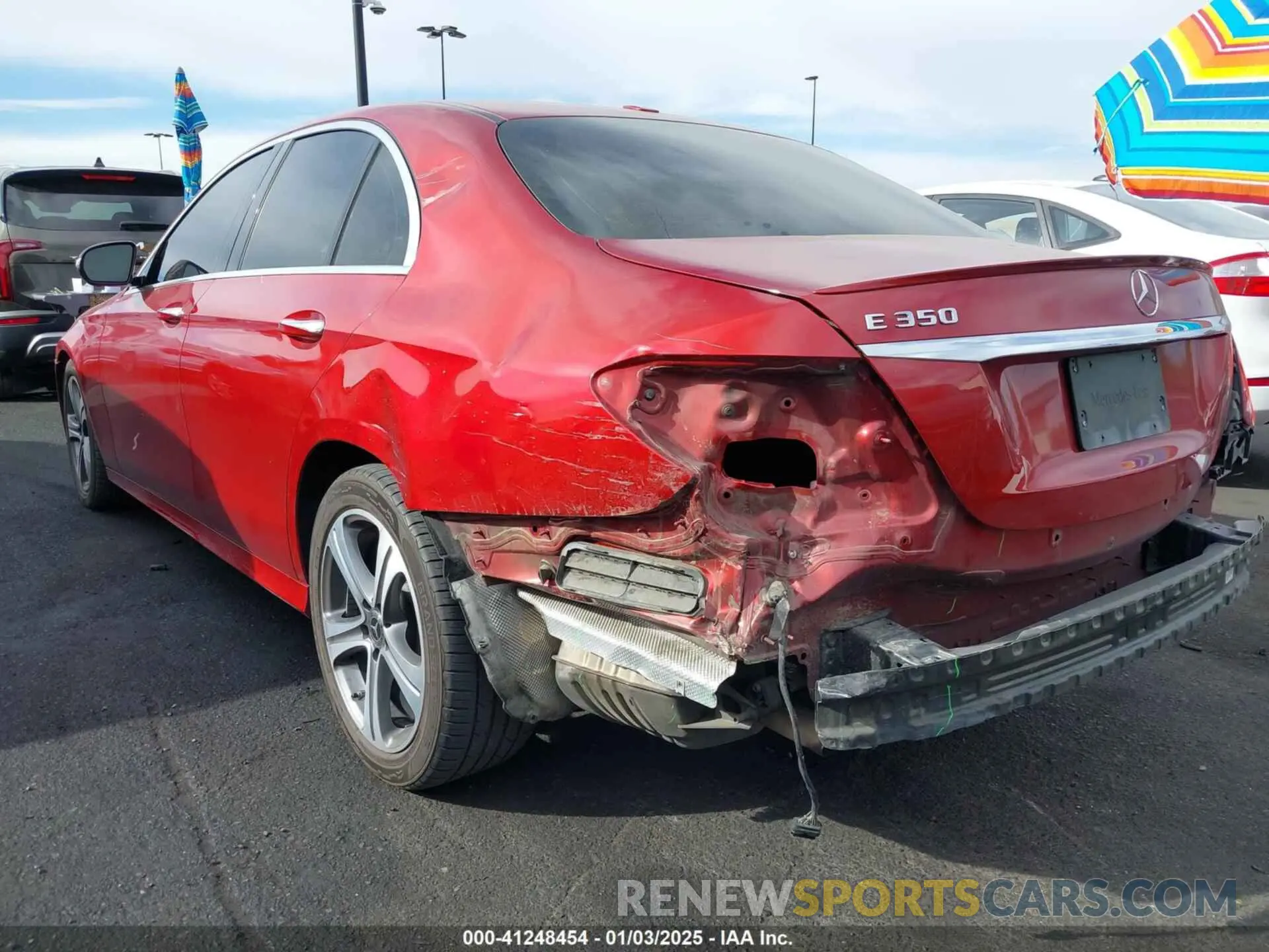 3 fotografías del automóvil dañado WDDZF8DBXLA704257 MERCEDES-BENZ E 350 2020