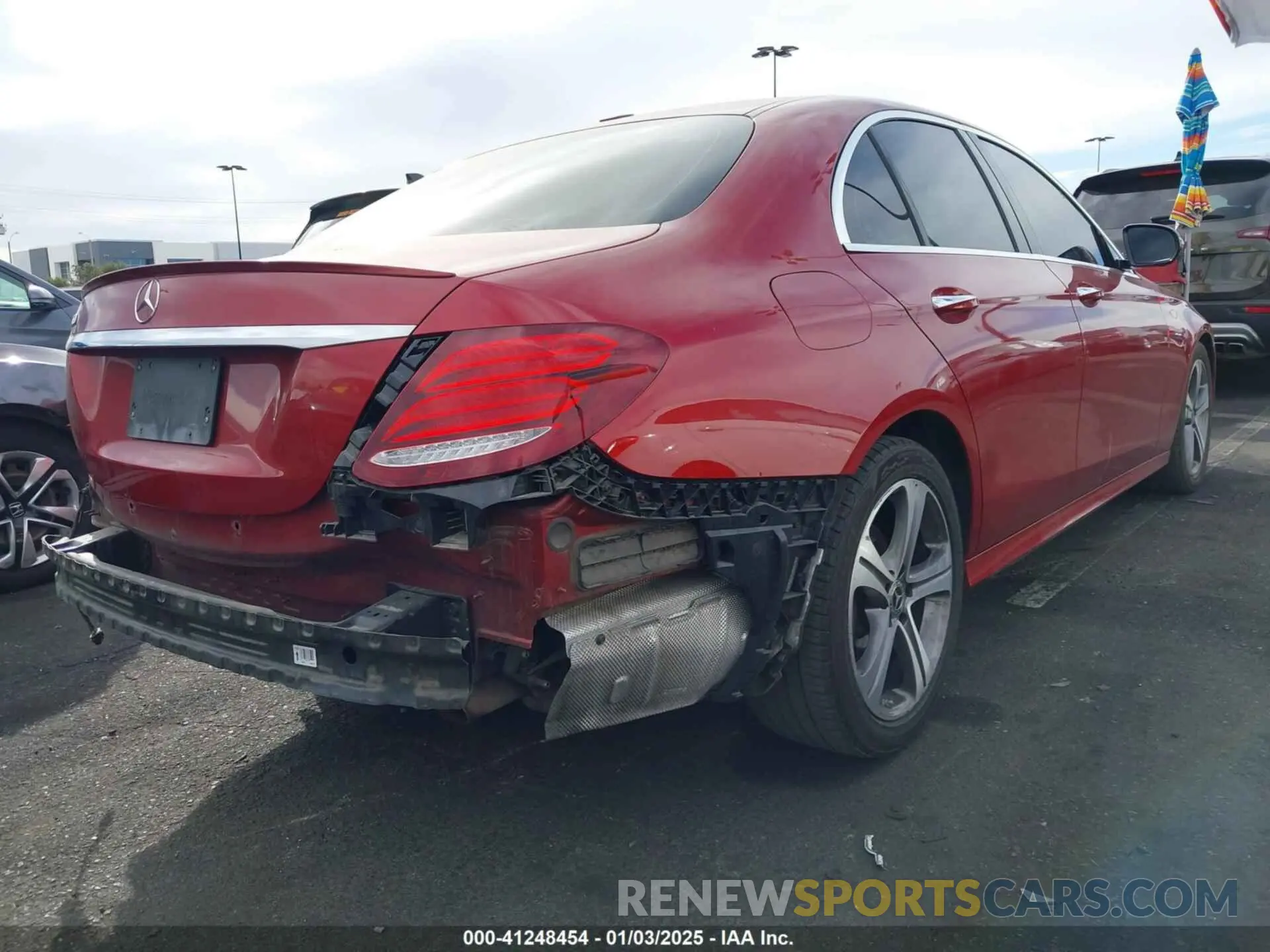 4 fotografías del automóvil dañado WDDZF8DBXLA704257 MERCEDES-BENZ E 350 2020