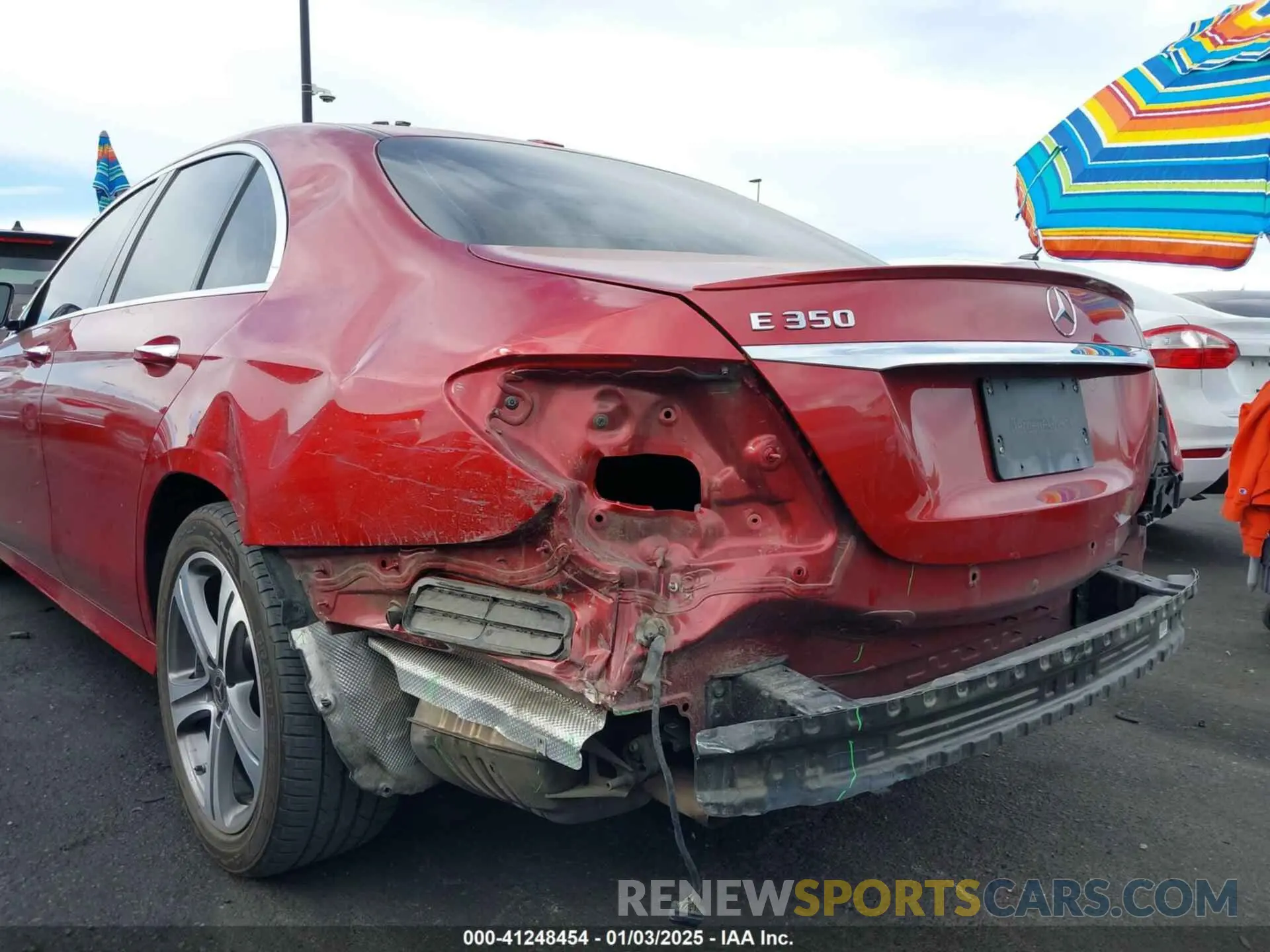 6 fotografías del automóvil dañado WDDZF8DBXLA704257 MERCEDES-BENZ E 350 2020
