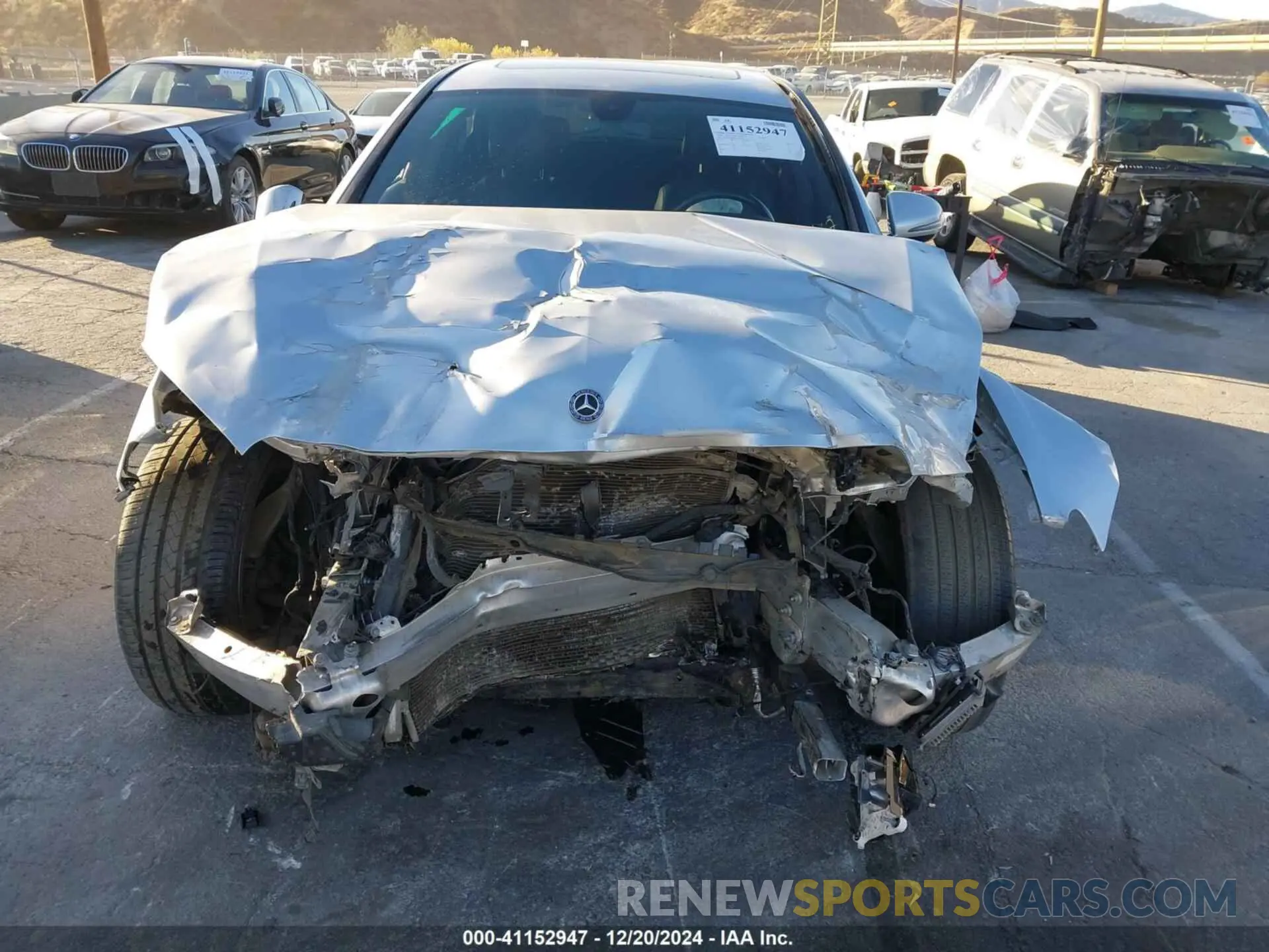 11 fotografías del automóvil dañado WDDZF8DBXLA709698 MERCEDES-BENZ E 350 2020