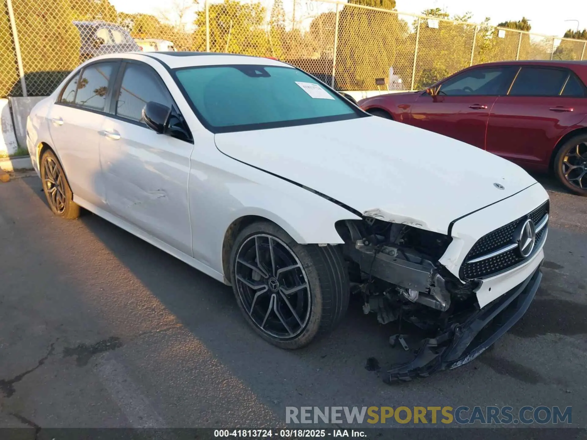 1 fotografías del automóvil dañado W1KZF8DB0MA924251 MERCEDES-BENZ E 350 2021