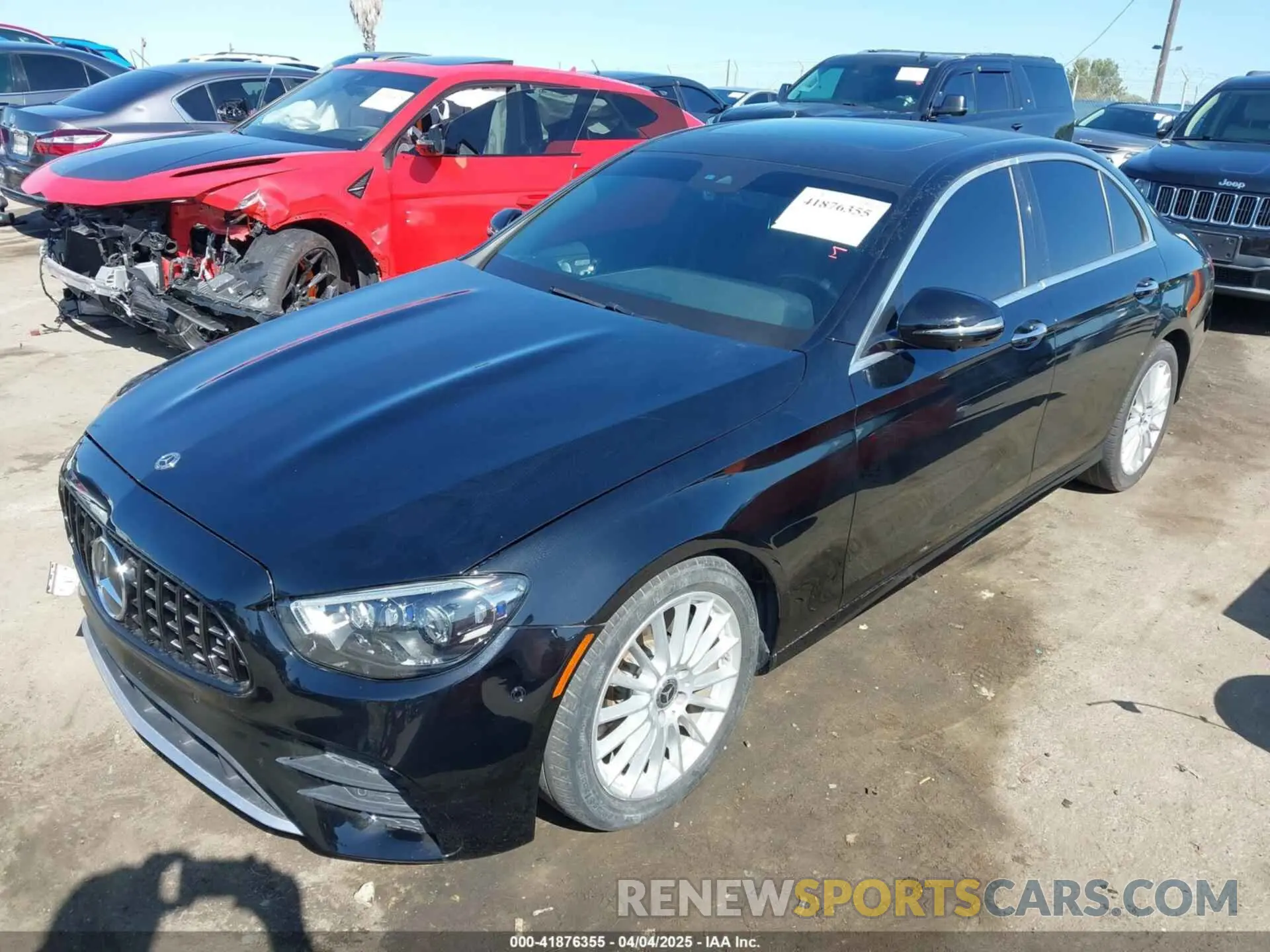 2 fotografías del automóvil dañado W1KZF8DB2MA918595 MERCEDES-BENZ E 350 2021