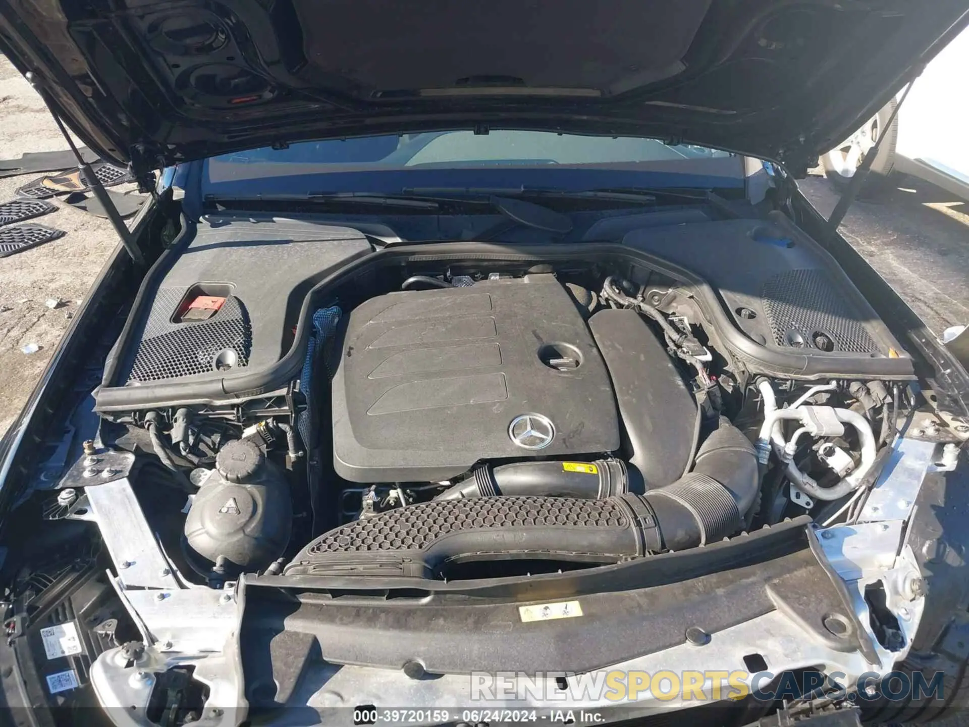 10 fotografías del automóvil dañado W1KZF8DB3MA920338 MERCEDES-BENZ E 350 2021