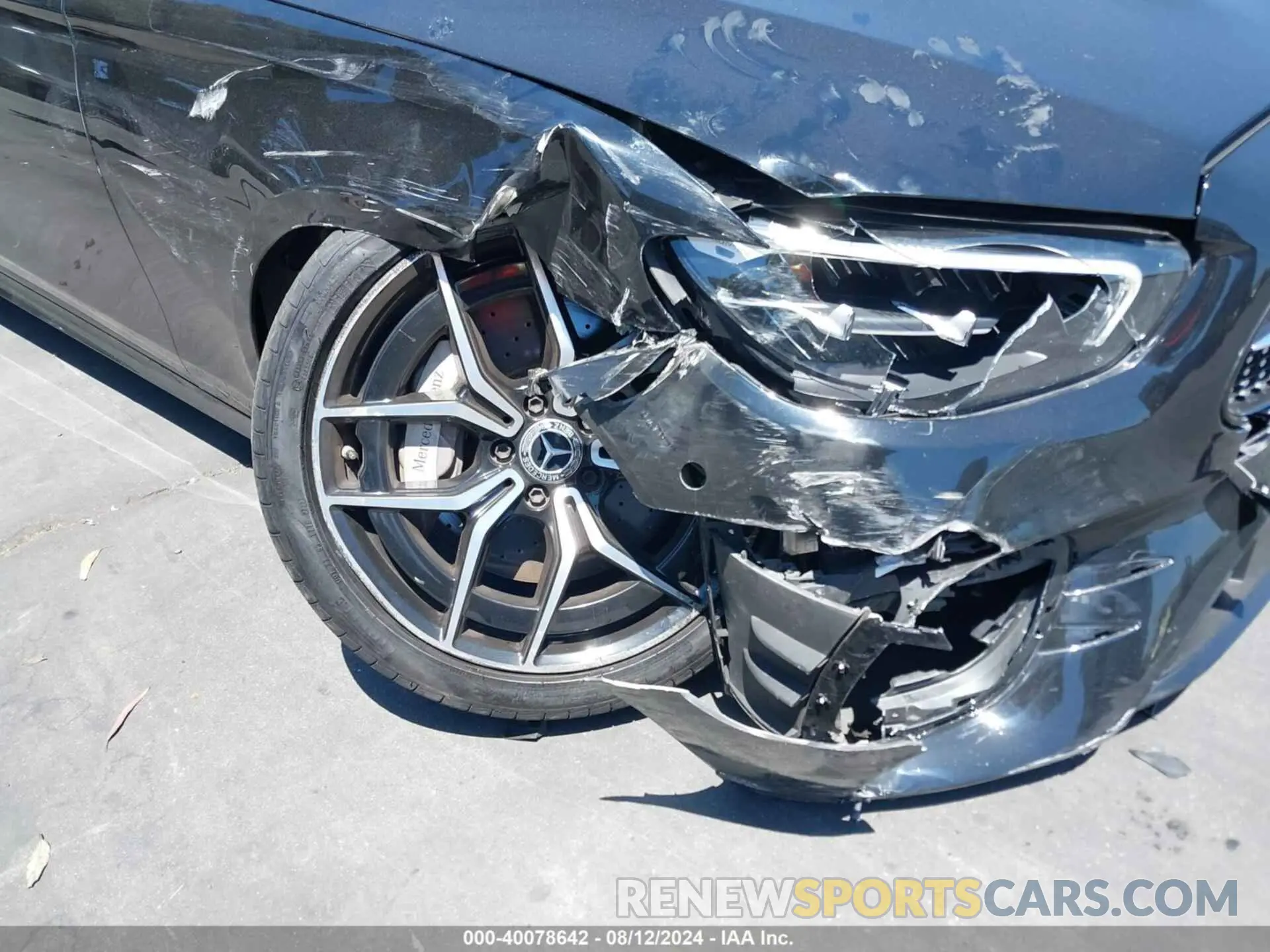 6 fotografías del automóvil dañado W1KZF8DB5MA895894 MERCEDES-BENZ E 350 2021