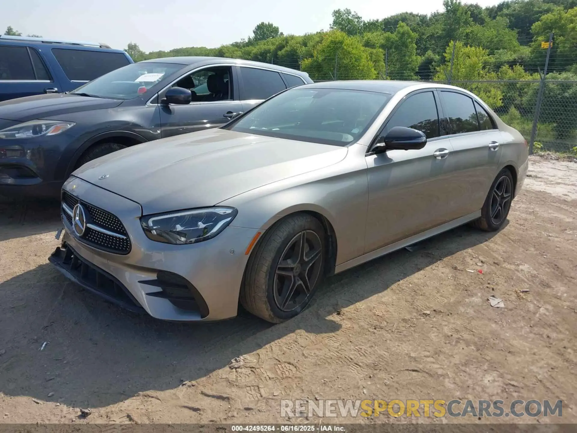 2 fotografías del automóvil dañado W1KZF8EB0MA924524 MERCEDES-BENZ E 350 2021