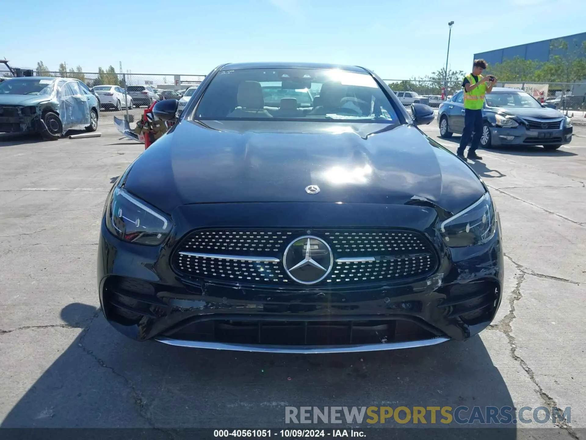 11 fotografías del automóvil dañado W1KZF8EB4MA925689 MERCEDES-BENZ E 350 2021