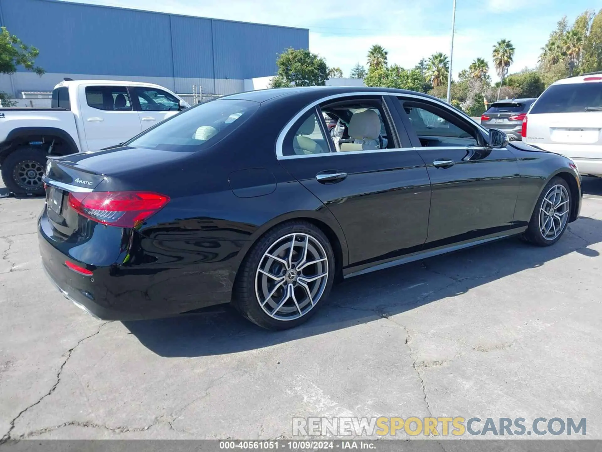 4 fotografías del automóvil dañado W1KZF8EB4MA925689 MERCEDES-BENZ E 350 2021