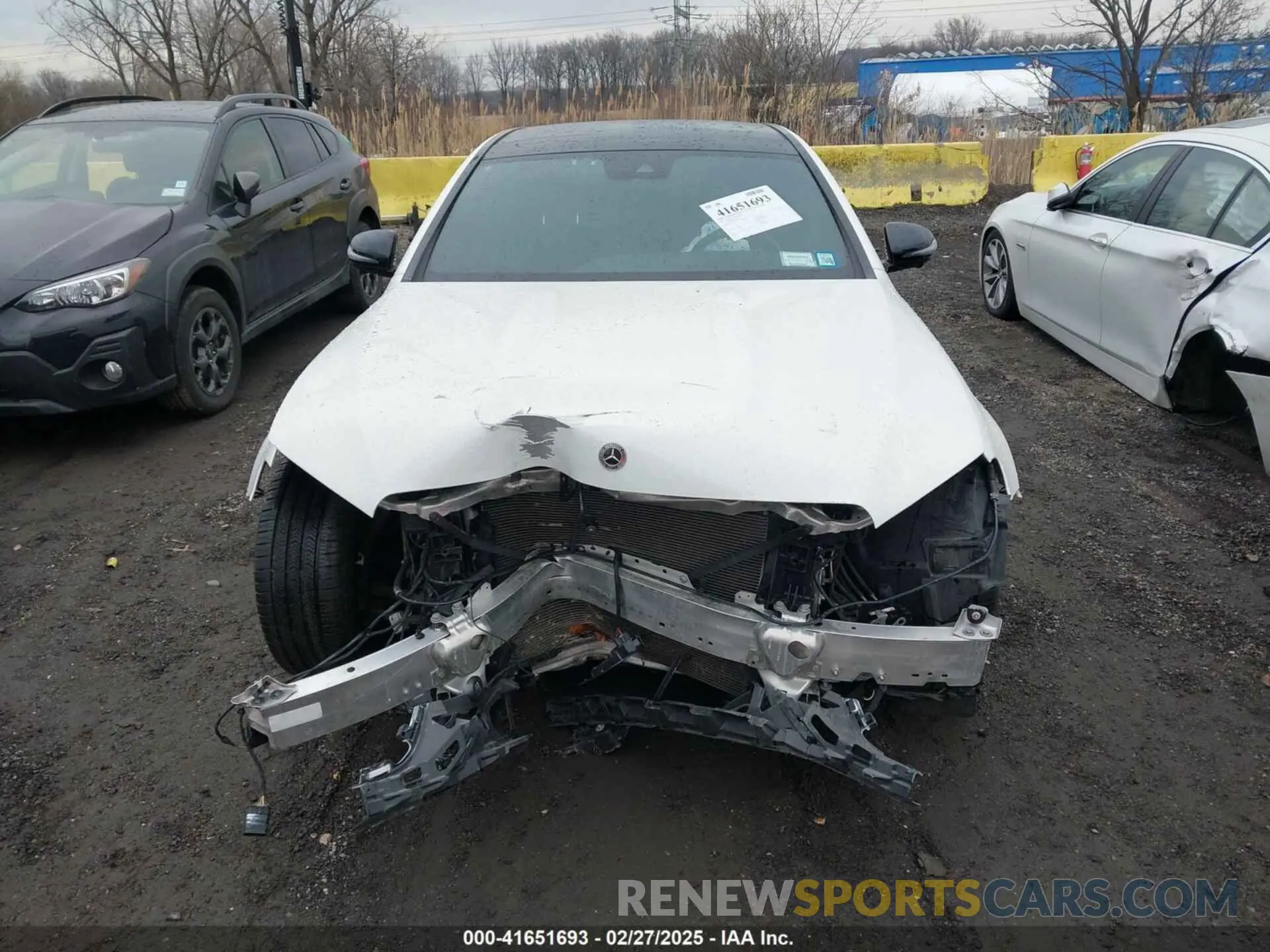 12 fotografías del automóvil dañado W1KZF8EB6MB001569 MERCEDES-BENZ E 350 2021