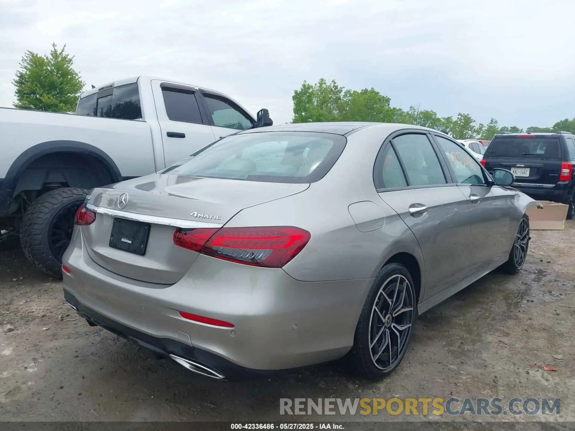 4 fotografías del automóvil dañado W1KZF8EB7MA897581 MERCEDES-BENZ E 350 2021