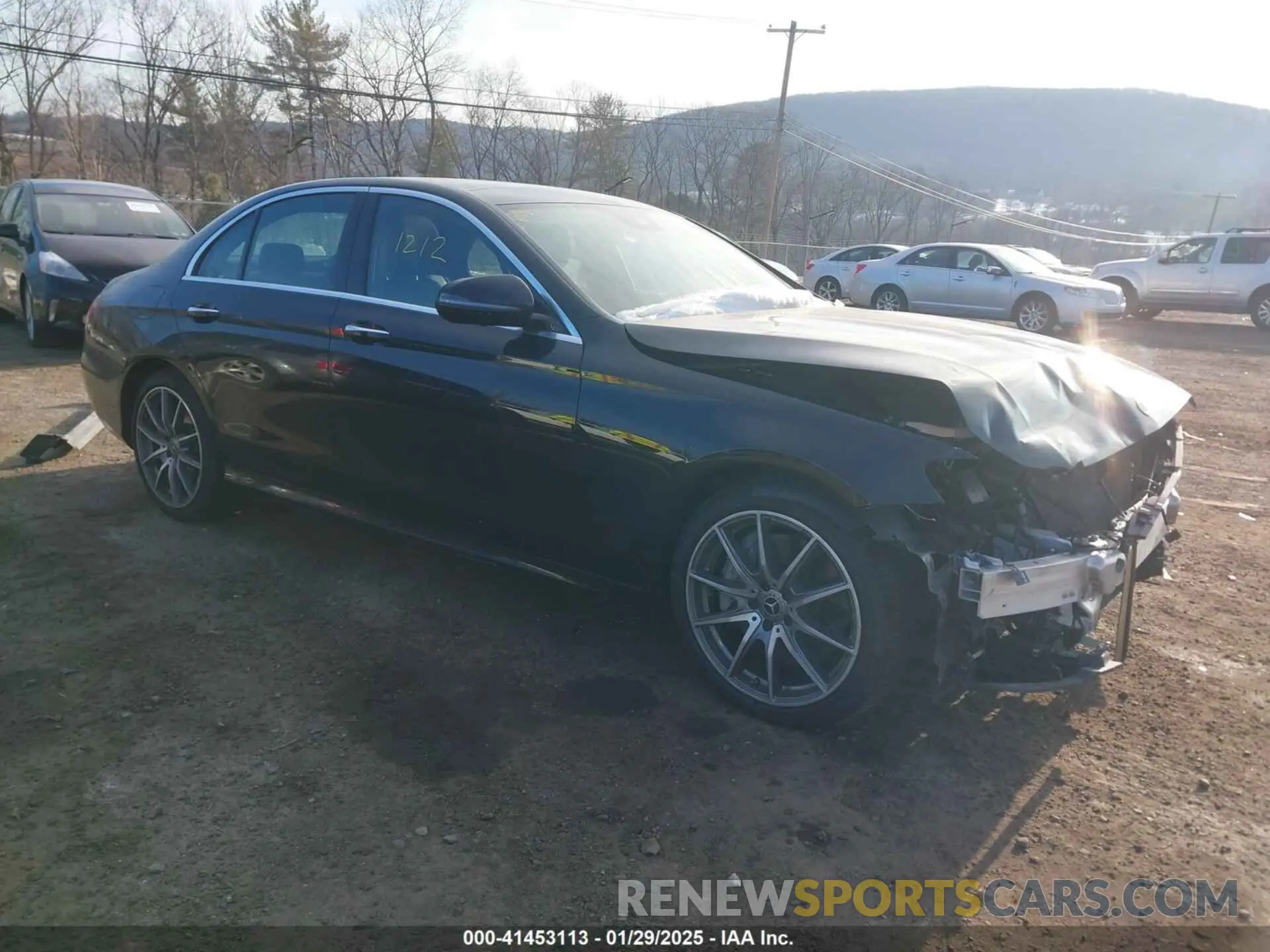 1 fotografías del automóvil dañado W1KZF8EB9MA892785 MERCEDES-BENZ E 350 2021