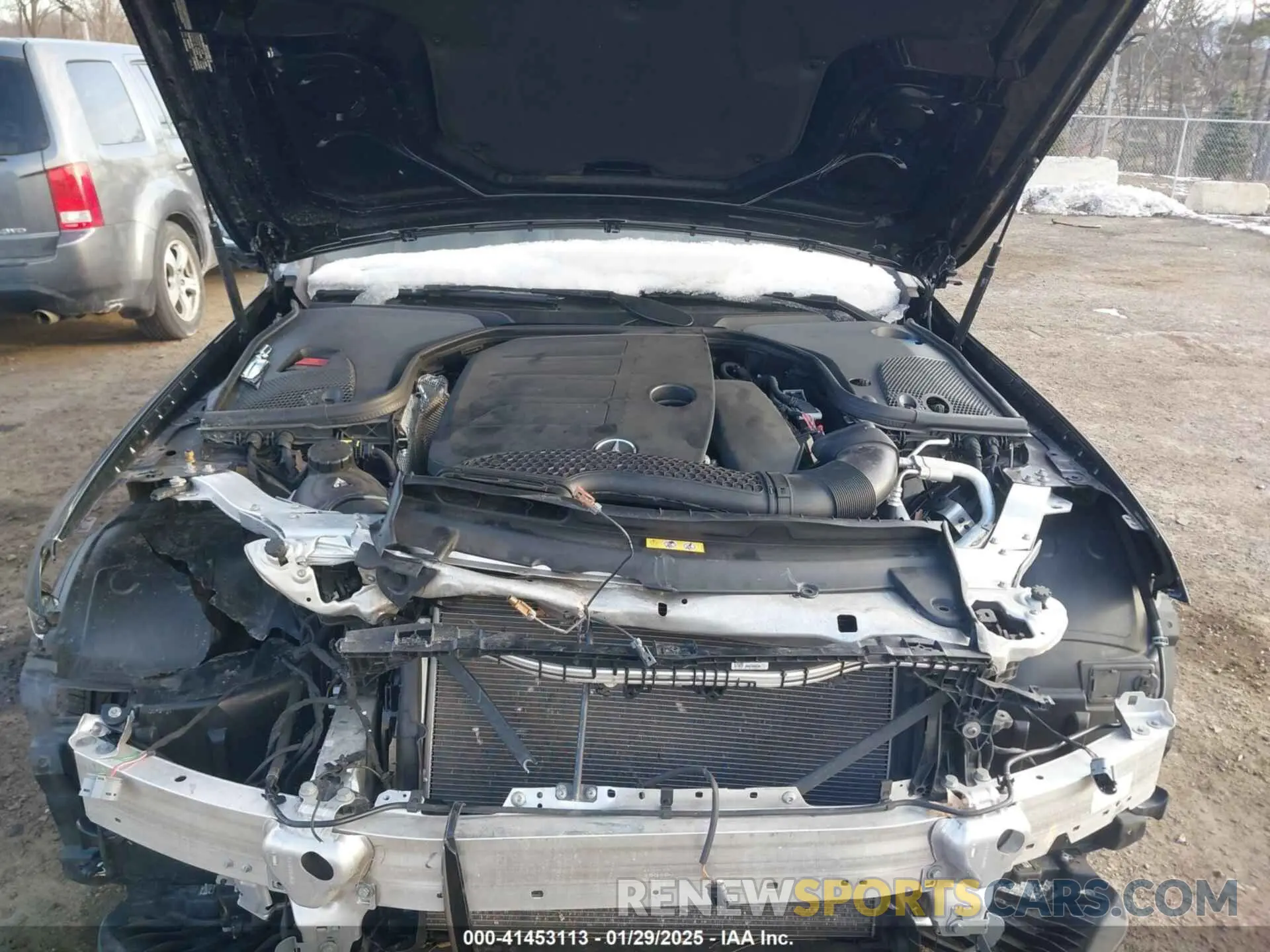 10 fotografías del automóvil dañado W1KZF8EB9MA892785 MERCEDES-BENZ E 350 2021