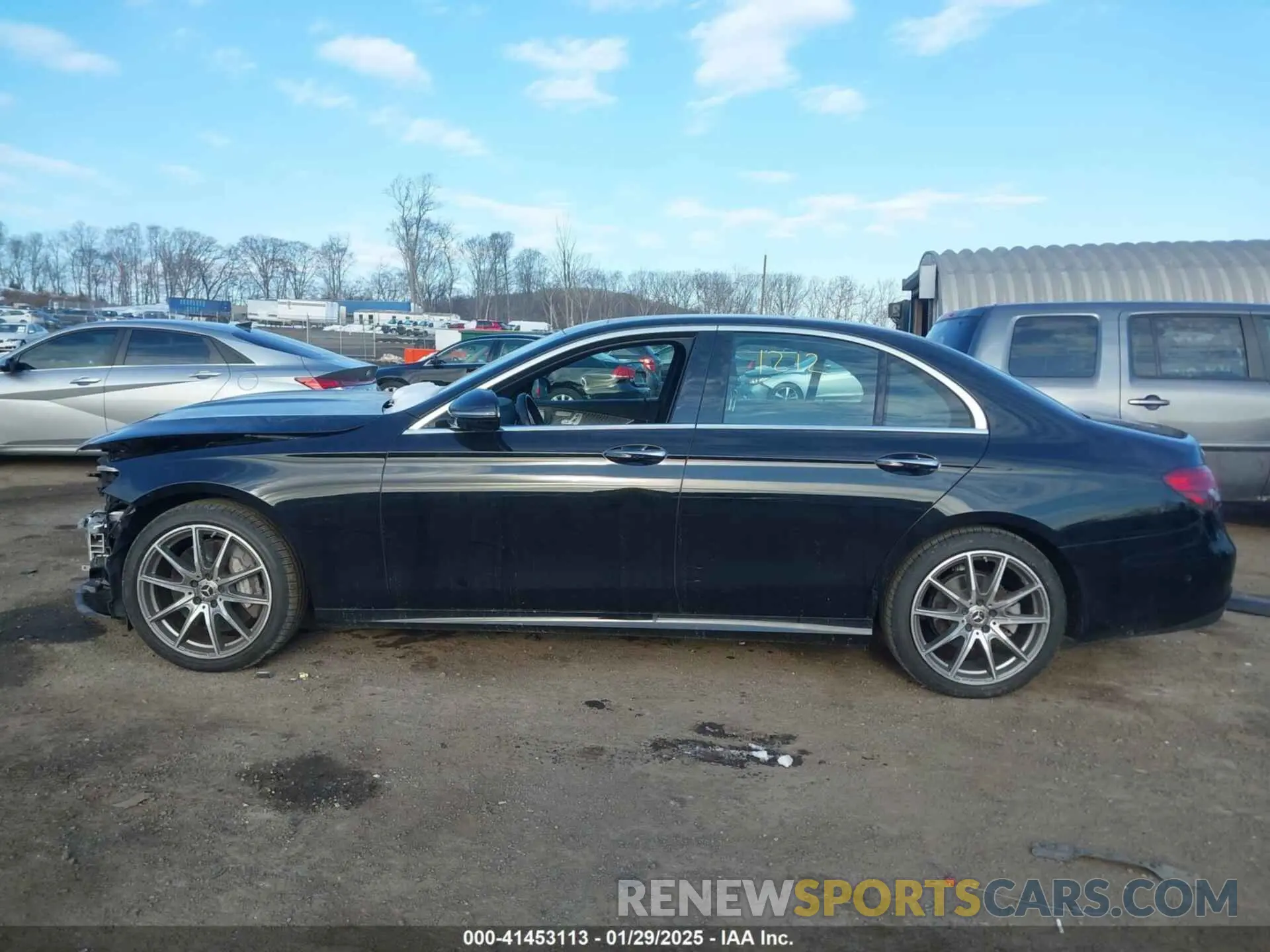 13 fotografías del automóvil dañado W1KZF8EB9MA892785 MERCEDES-BENZ E 350 2021