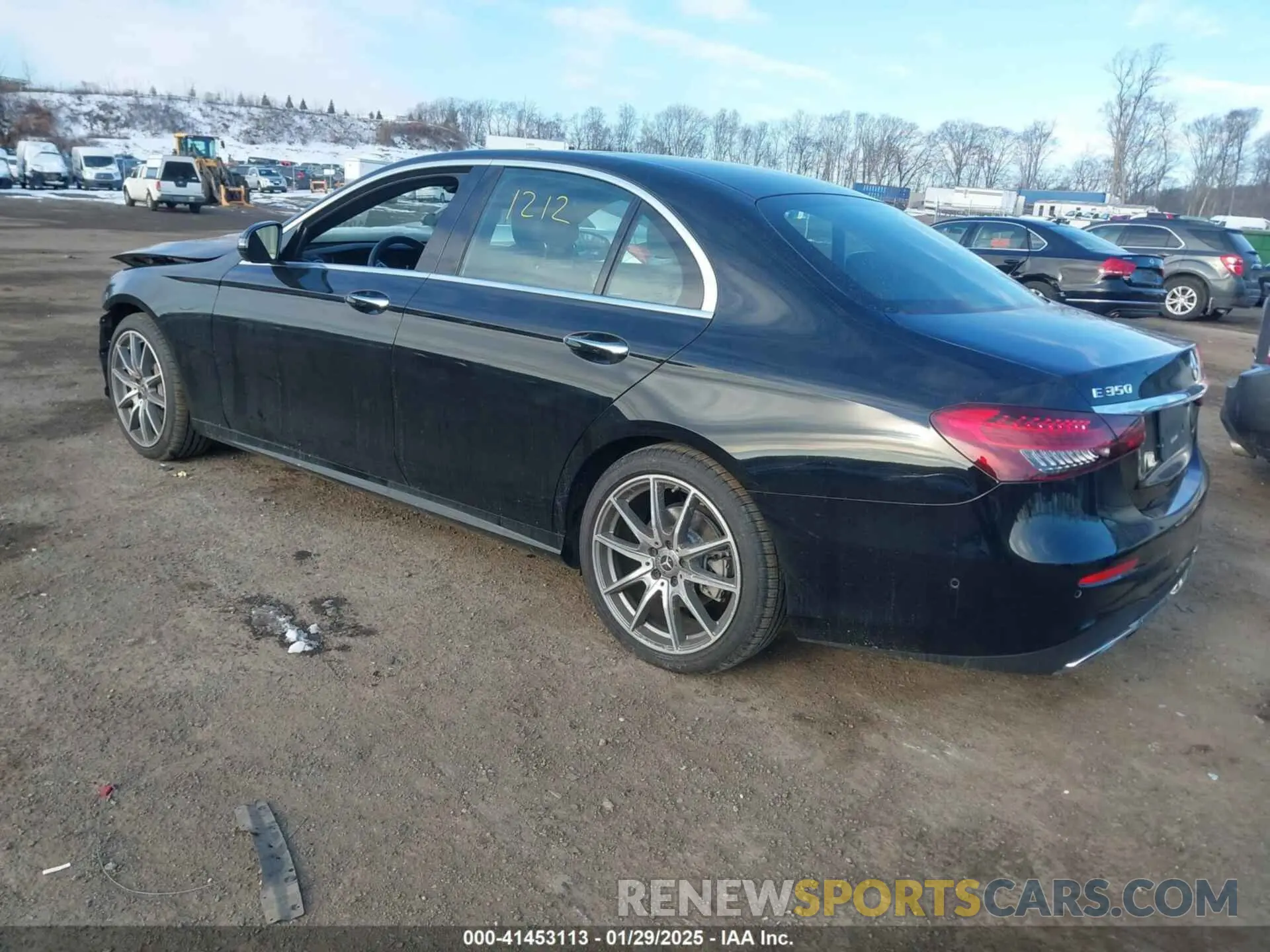 3 fotografías del automóvil dañado W1KZF8EB9MA892785 MERCEDES-BENZ E 350 2021