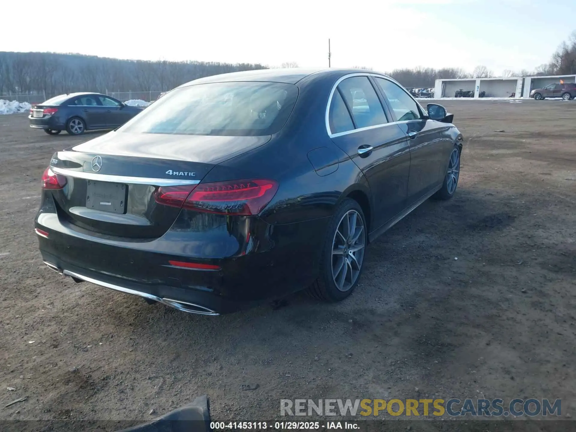 4 fotografías del automóvil dañado W1KZF8EB9MA892785 MERCEDES-BENZ E 350 2021
