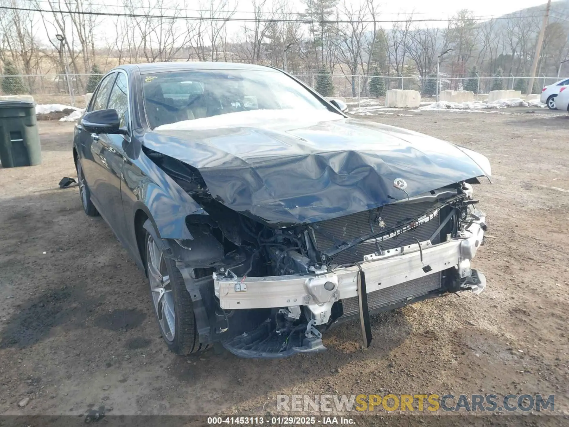 6 fotografías del automóvil dañado W1KZF8EB9MA892785 MERCEDES-BENZ E 350 2021