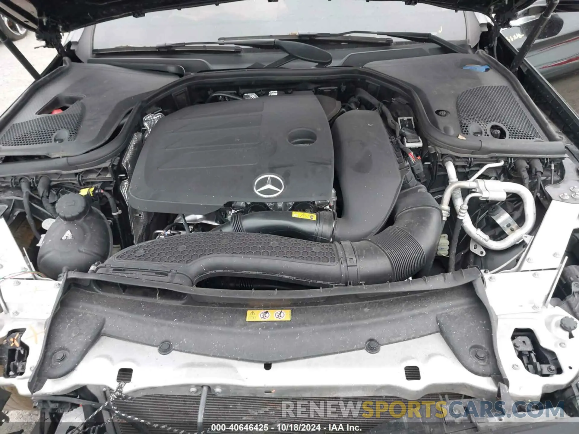 10 fotografías del automóvil dañado W1KZF8DB0NB093703 MERCEDES-BENZ E 350 2022