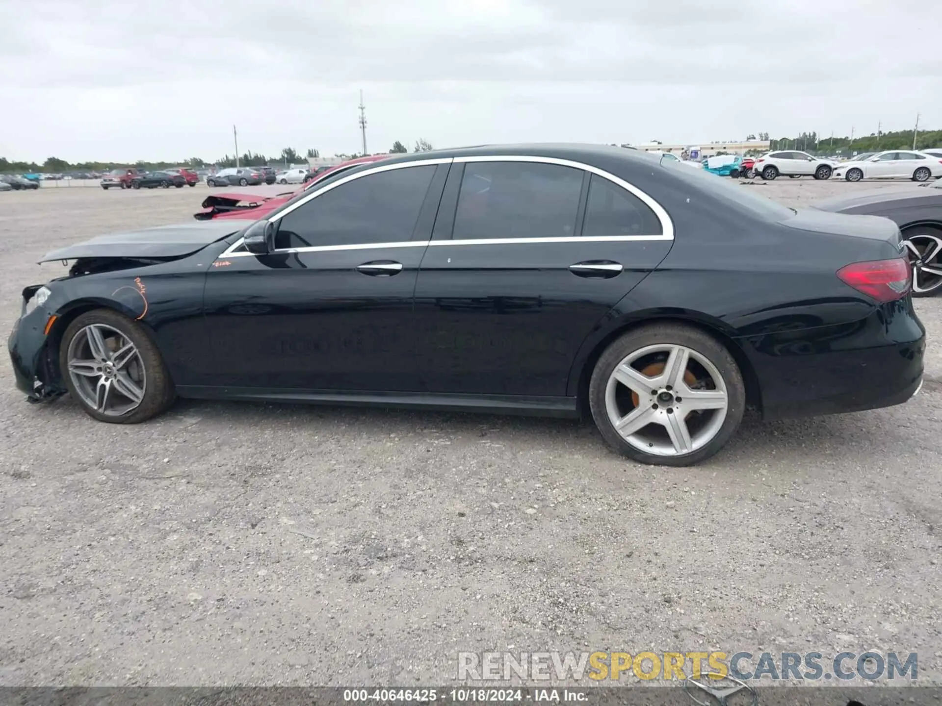 15 fotografías del automóvil dañado W1KZF8DB0NB093703 MERCEDES-BENZ E 350 2022