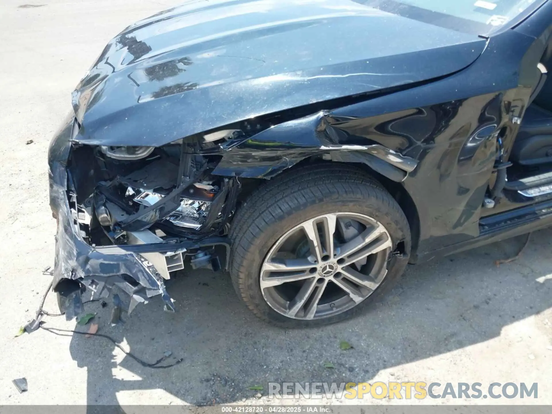 6 fotografías del automóvil dañado W1KZF8DB2NB063957 MERCEDES-BENZ E 350 2022