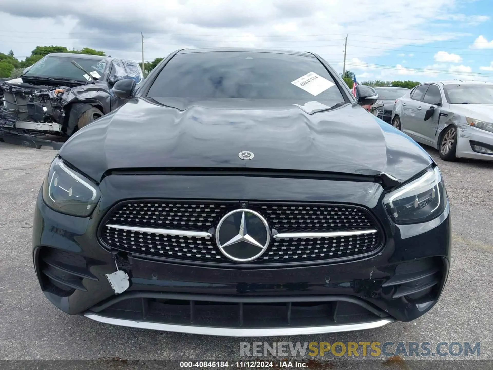 12 fotografías del automóvil dañado W1KZF8DB2NB070990 MERCEDES-BENZ E 350 2022