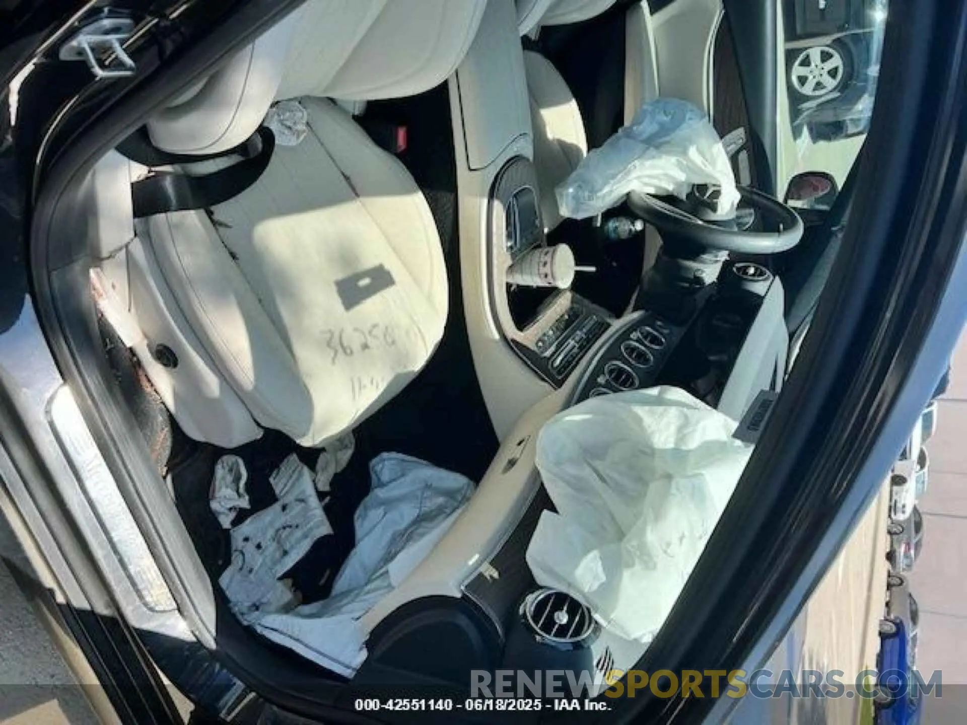 7 fotografías del automóvil dañado W1KZF8DB9NB097118 MERCEDES-BENZ E 350 2022