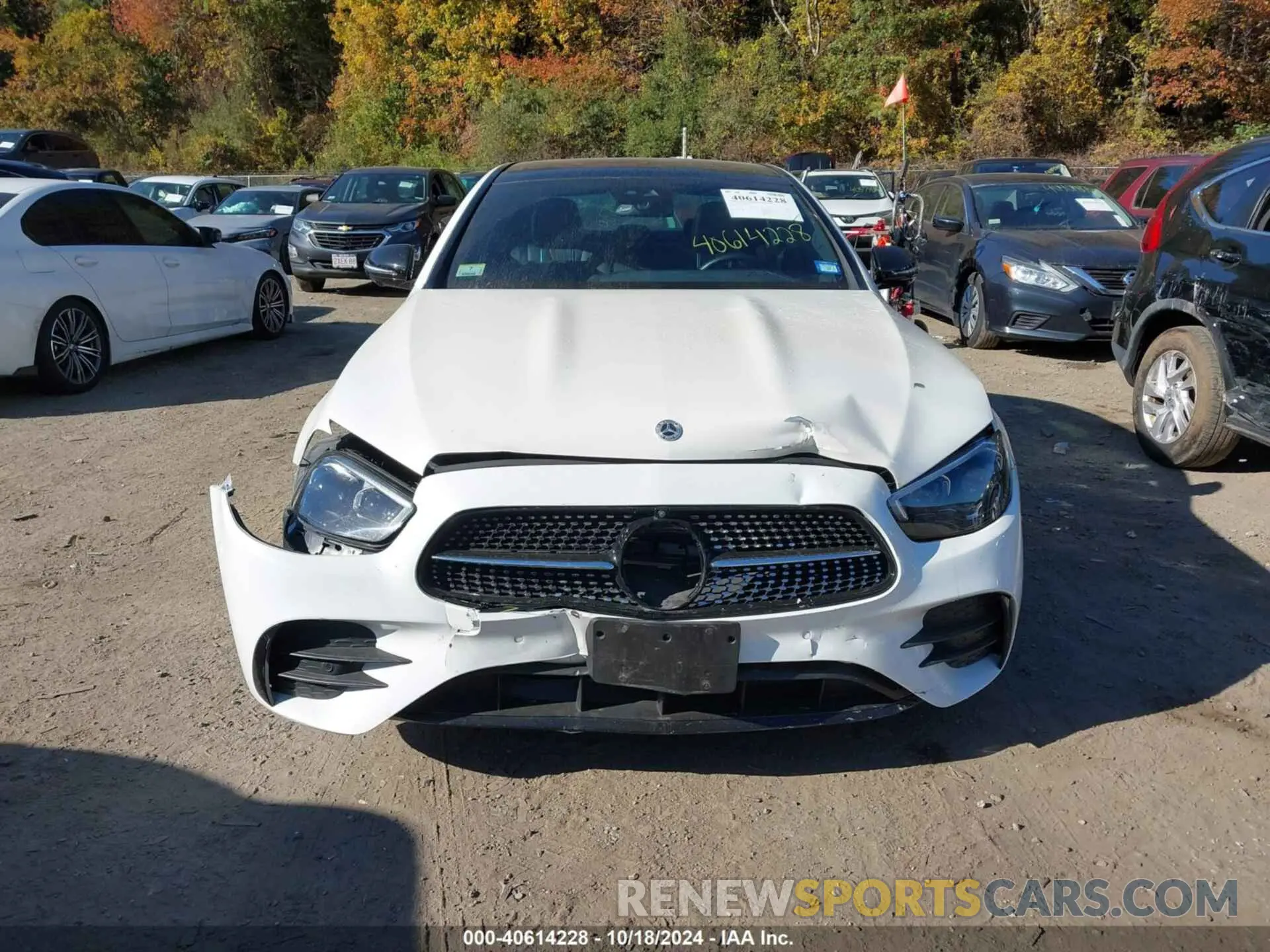 12 fotografías del automóvil dañado W1KZF8EB1NB037624 MERCEDES-BENZ E 350 2022