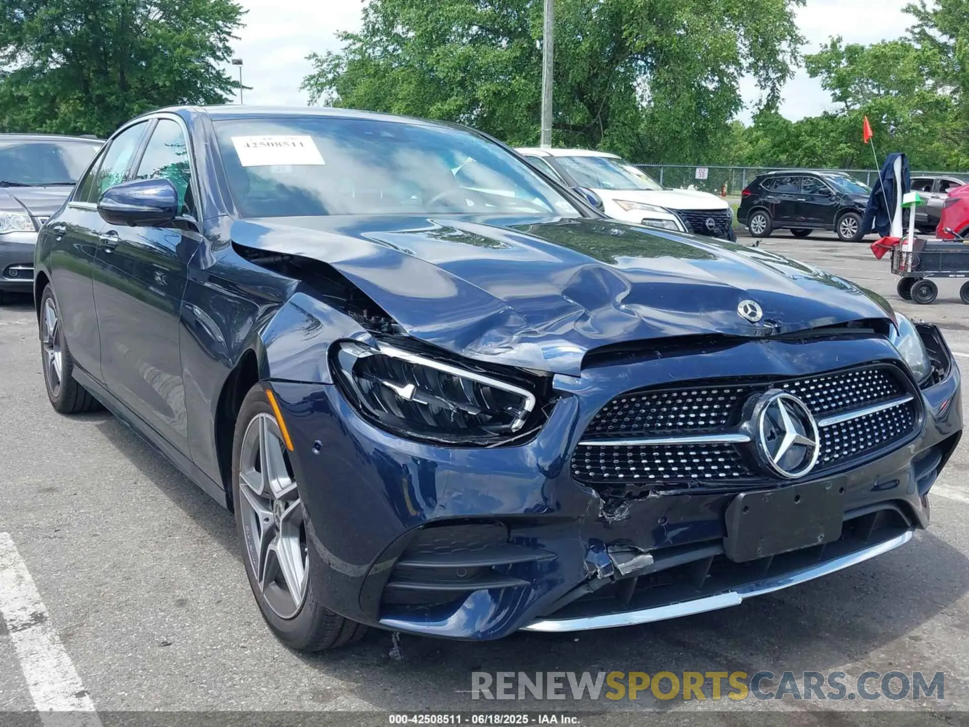 1 fotografías del automóvil dañado W1KZF8EB2PB145088 MERCEDES-BENZ E 350 2023