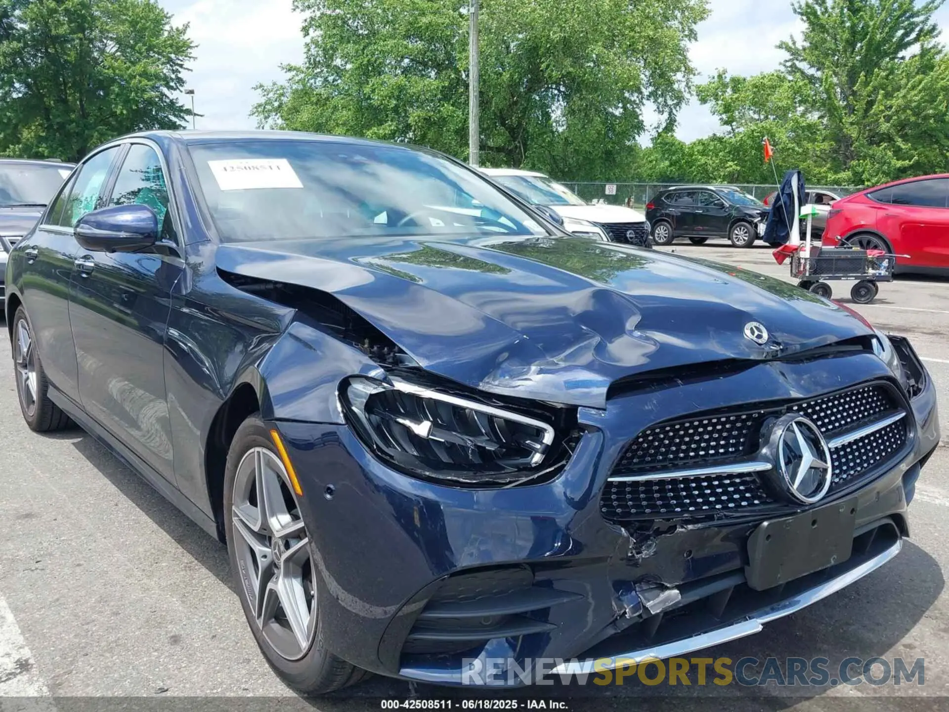 17 fotografías del automóvil dañado W1KZF8EB2PB145088 MERCEDES-BENZ E 350 2023