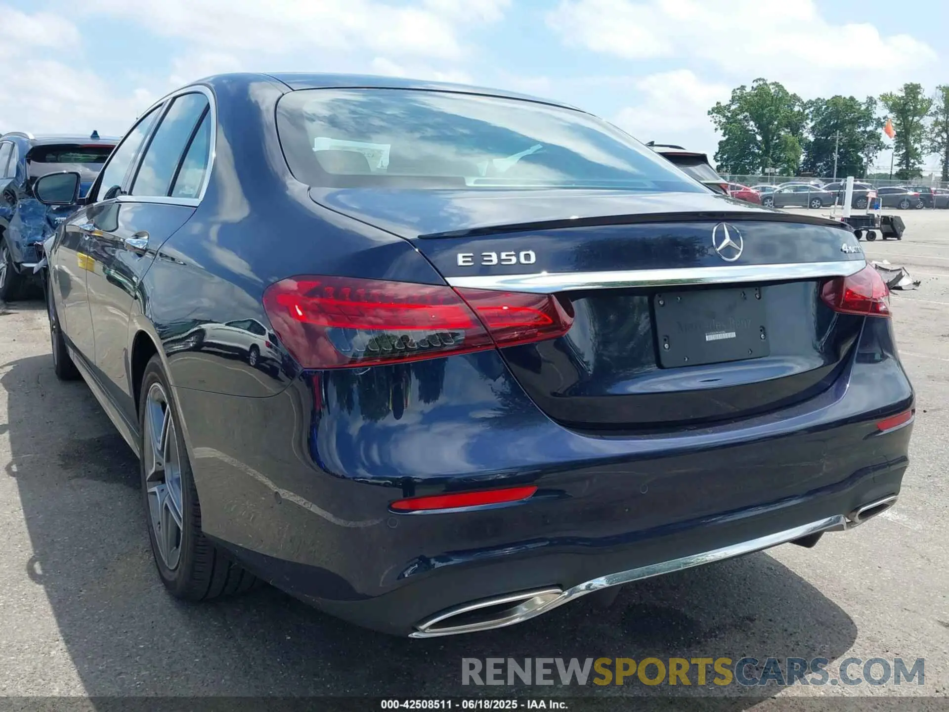 3 fotografías del automóvil dañado W1KZF8EB2PB145088 MERCEDES-BENZ E 350 2023