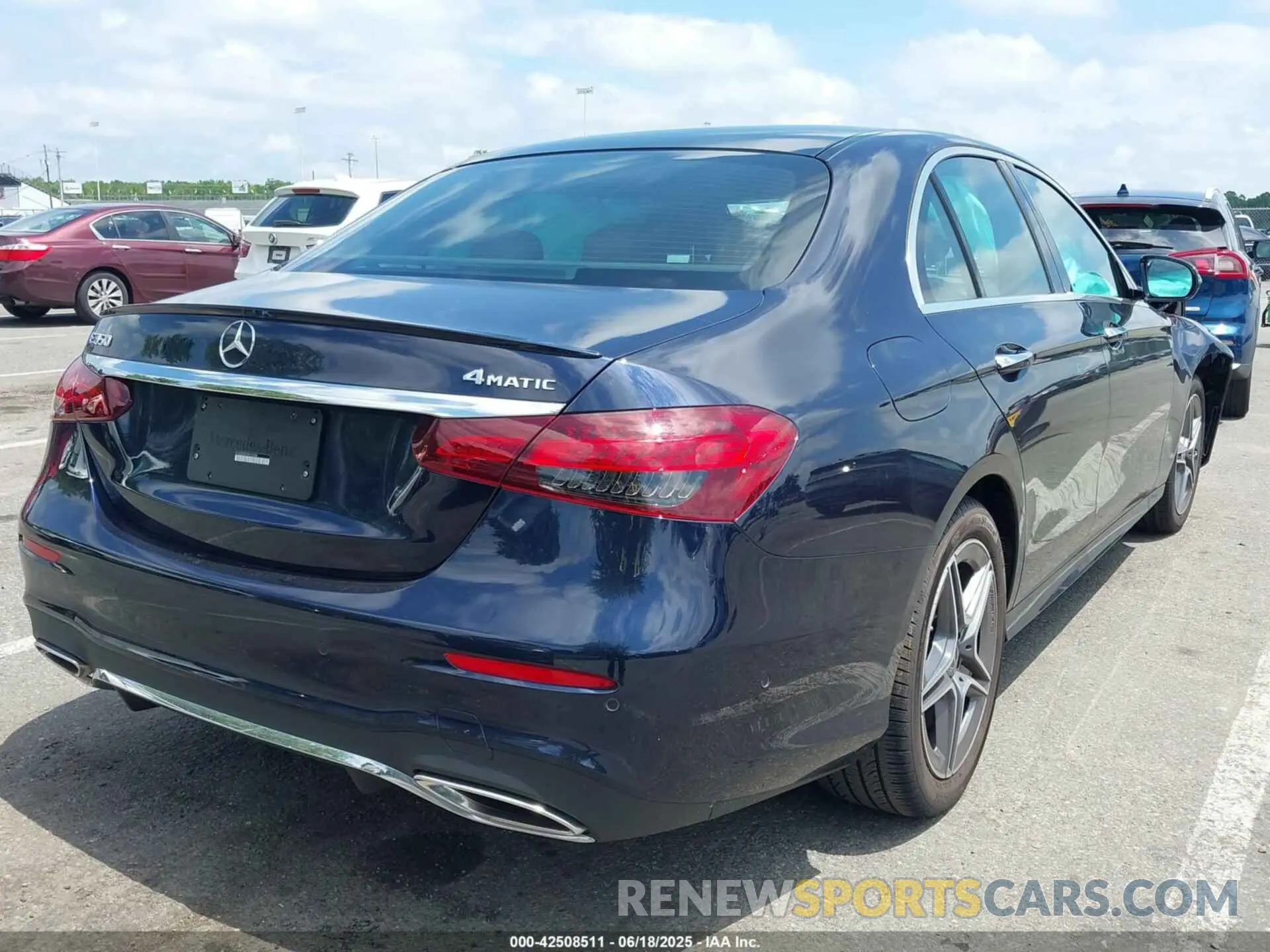 4 fotografías del automóvil dañado W1KZF8EB2PB145088 MERCEDES-BENZ E 350 2023