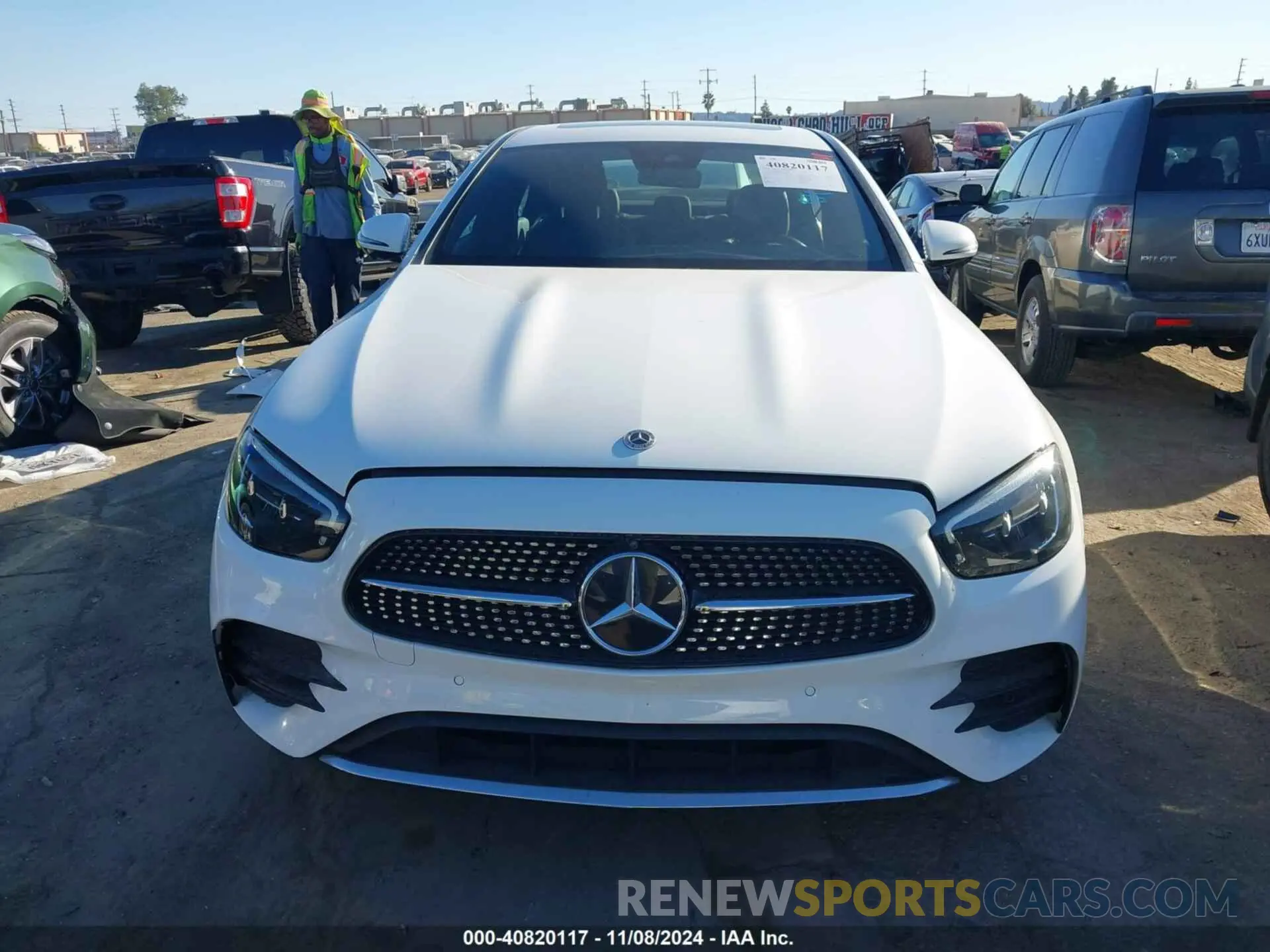 13 fotografías del automóvil dañado W1KZF8EB3PB108969 MERCEDES-BENZ E 350 2023