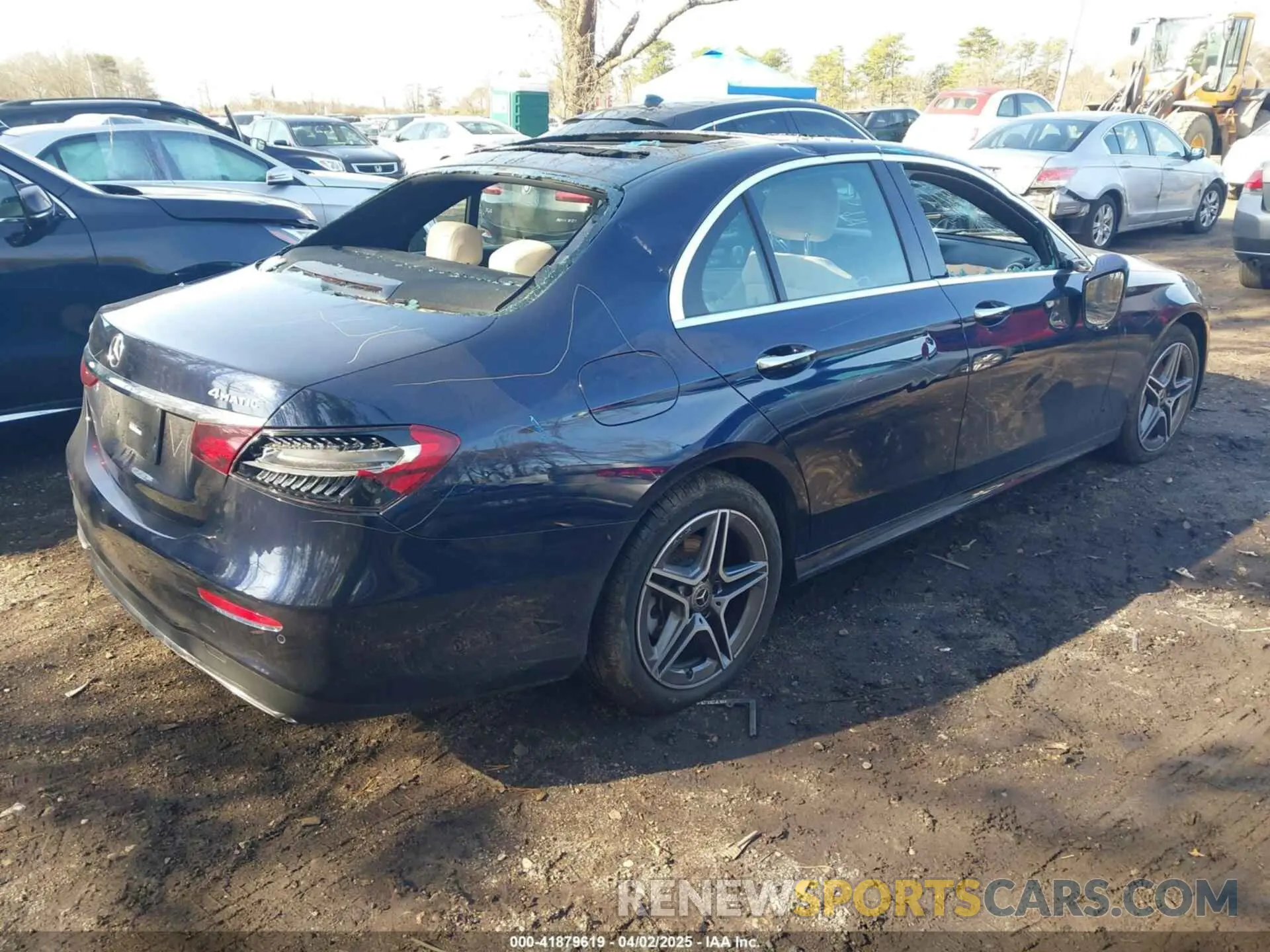 4 fotografías del automóvil dañado W1KZF8EB9PB166763 MERCEDES-BENZ E 350 2023